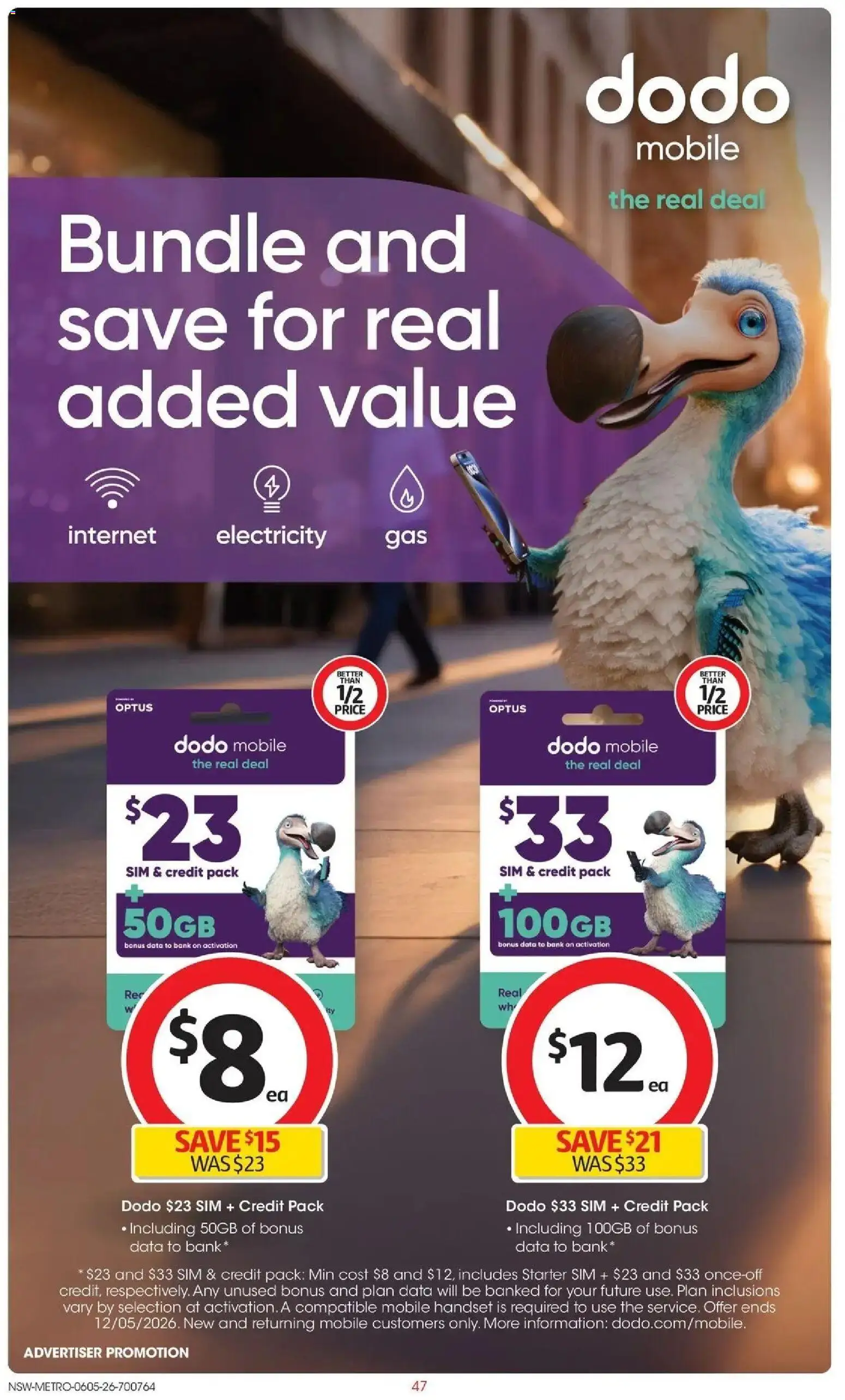Coles catalogue - valid from 05.05.2026 | Page: 47 | Products: Mobile