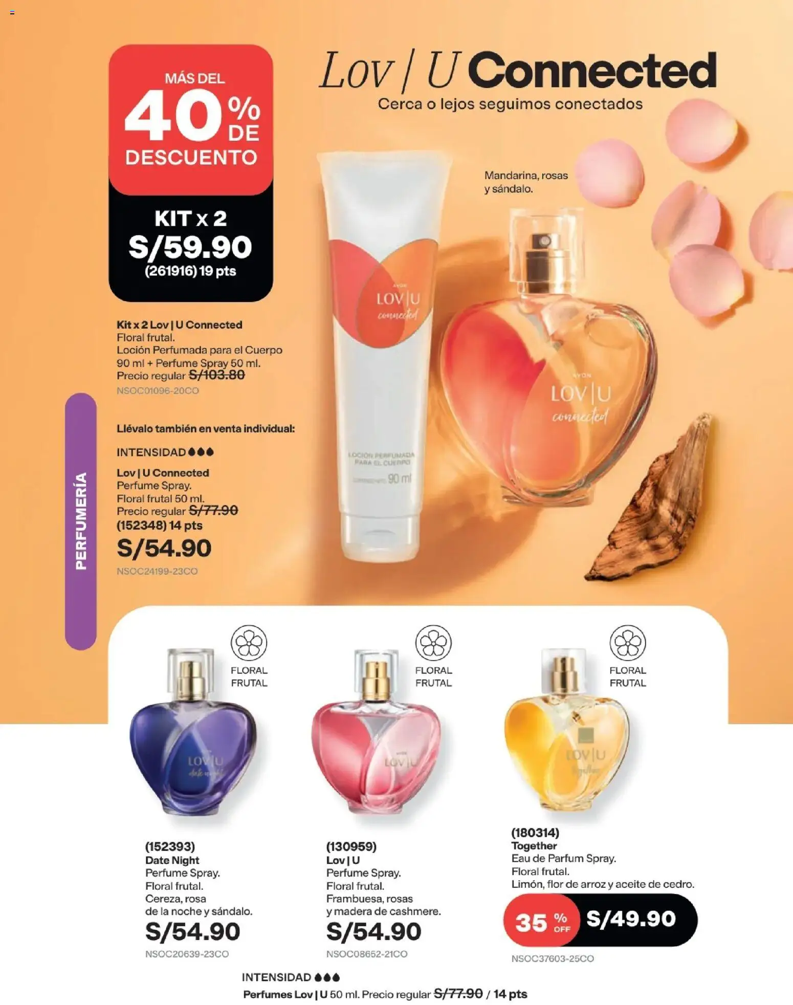 Catálogo Avon válido desde 22/07/2026 | Página: 87 | Productos: Aceite, Arroz, Perfume