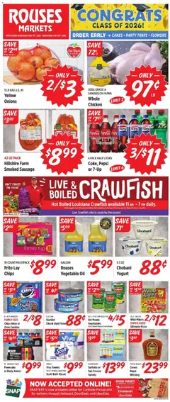 Preview of Rouses weekly ads valid from 13.05.2026
