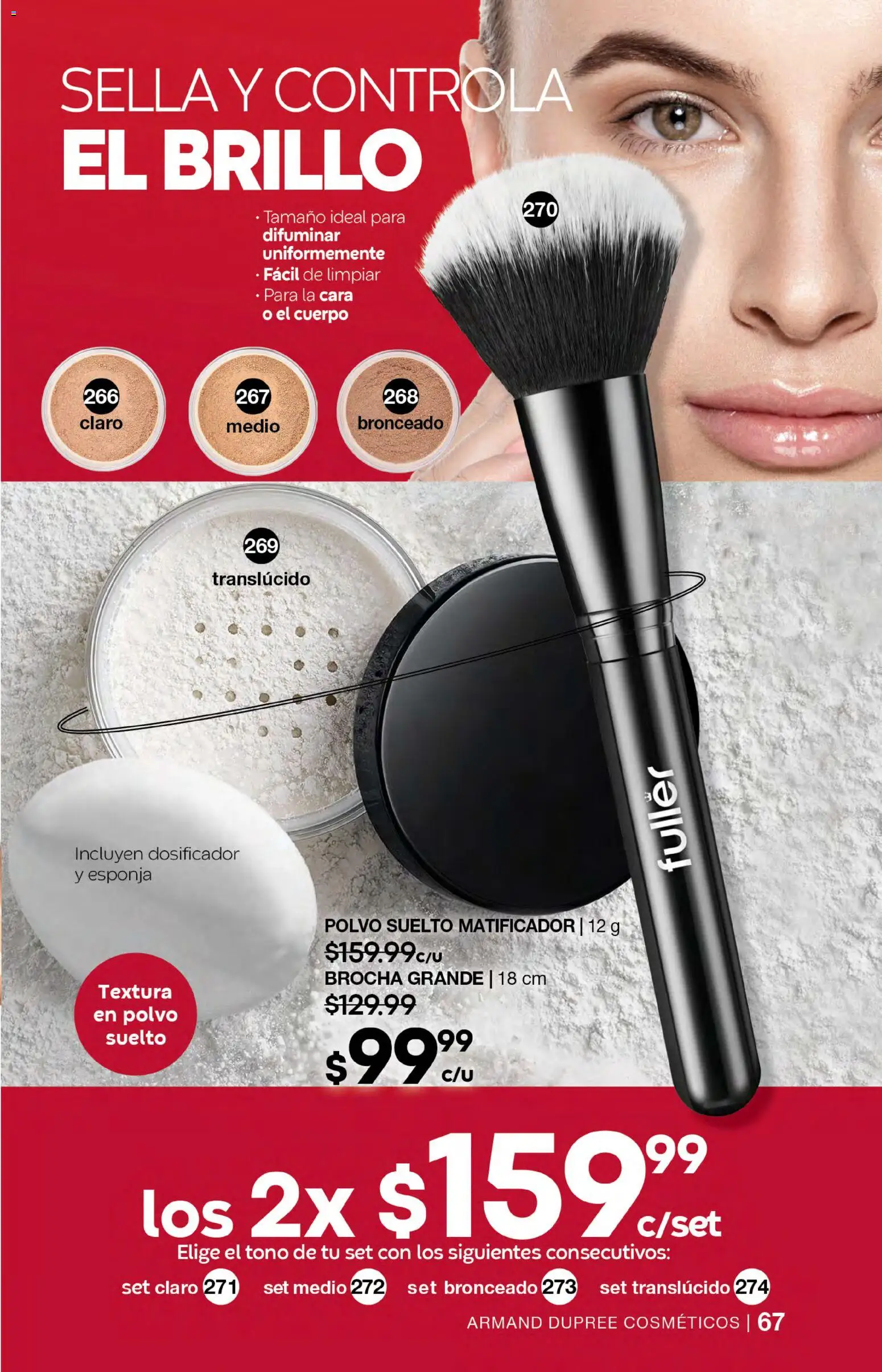 Nuevas ofertas de Fuller válidas en toda la República Mexicana desde el 05/08/2026. ¡Encuentra las mejores ofertas en Fuller campaña 9 2026! | Página: 67 | Productos: Esponja, Brillo, Polvo