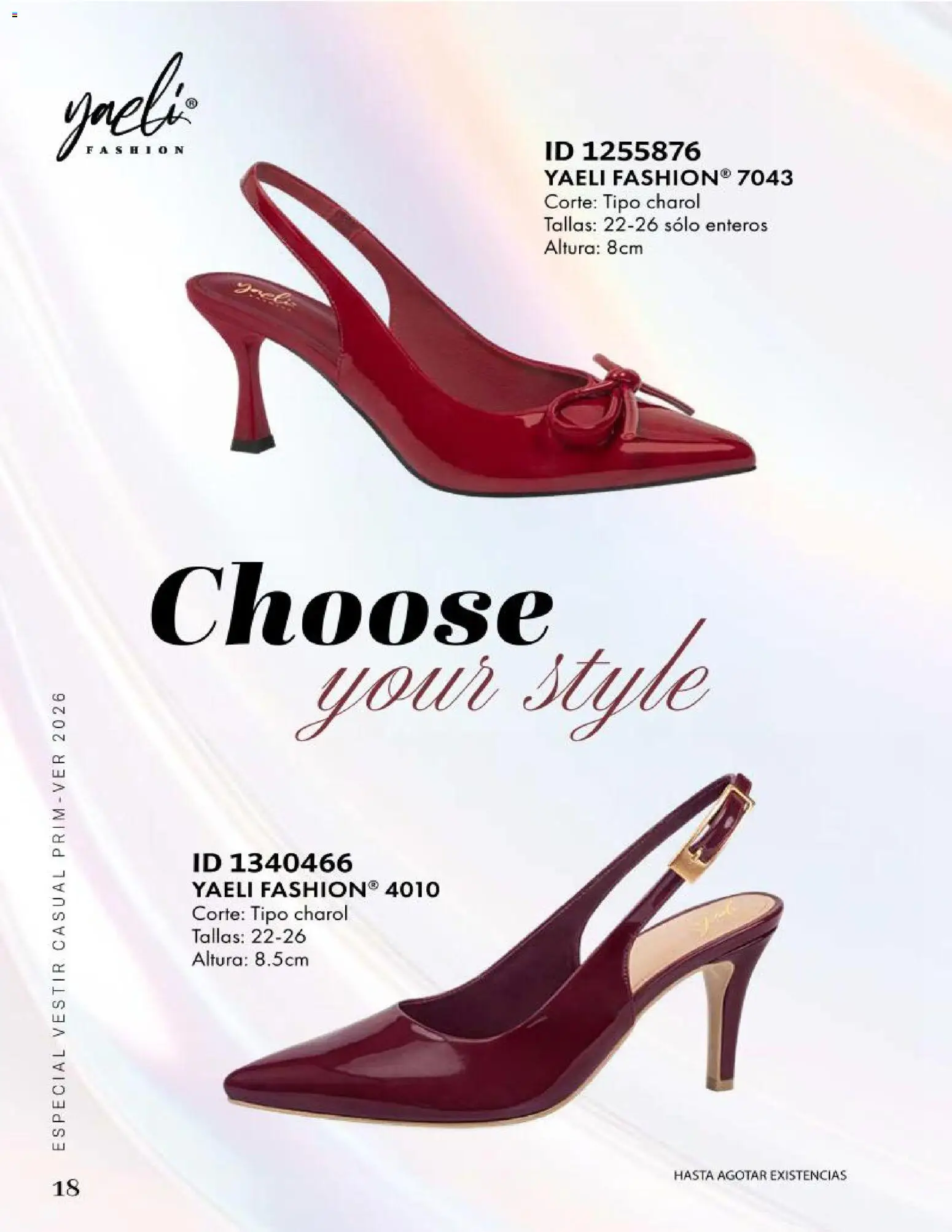 Nuevas ofertas de Price Shoes válidas en toda la República Mexicana desde el 09.05.2026. ¡Encuentra las mejores ofertas en Price Shoes catálogo Especial Vestir! | Página: 18