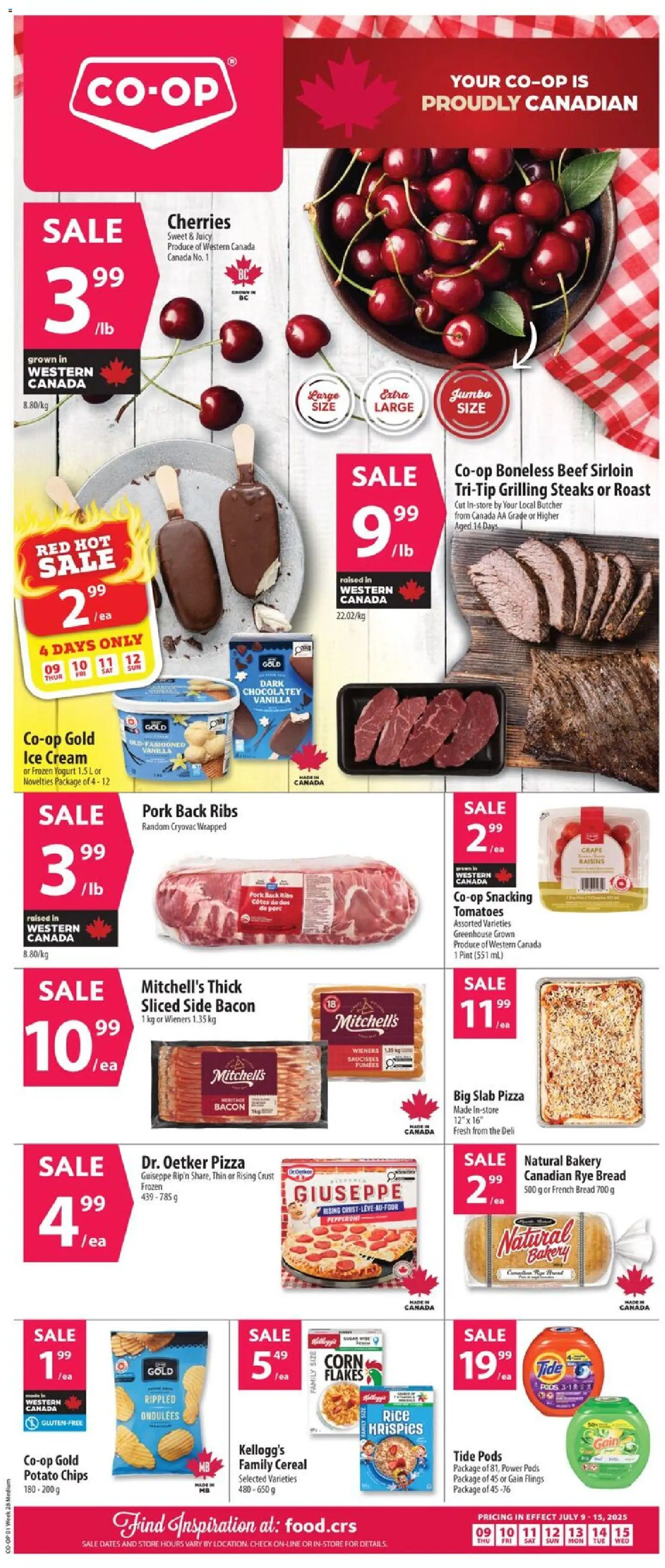 Co-op Food flyer valid from Jul 9, 2026 | Page: 1