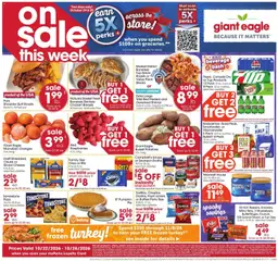 Preview of Giant Eagle weekly ads valid from 10/22/2026