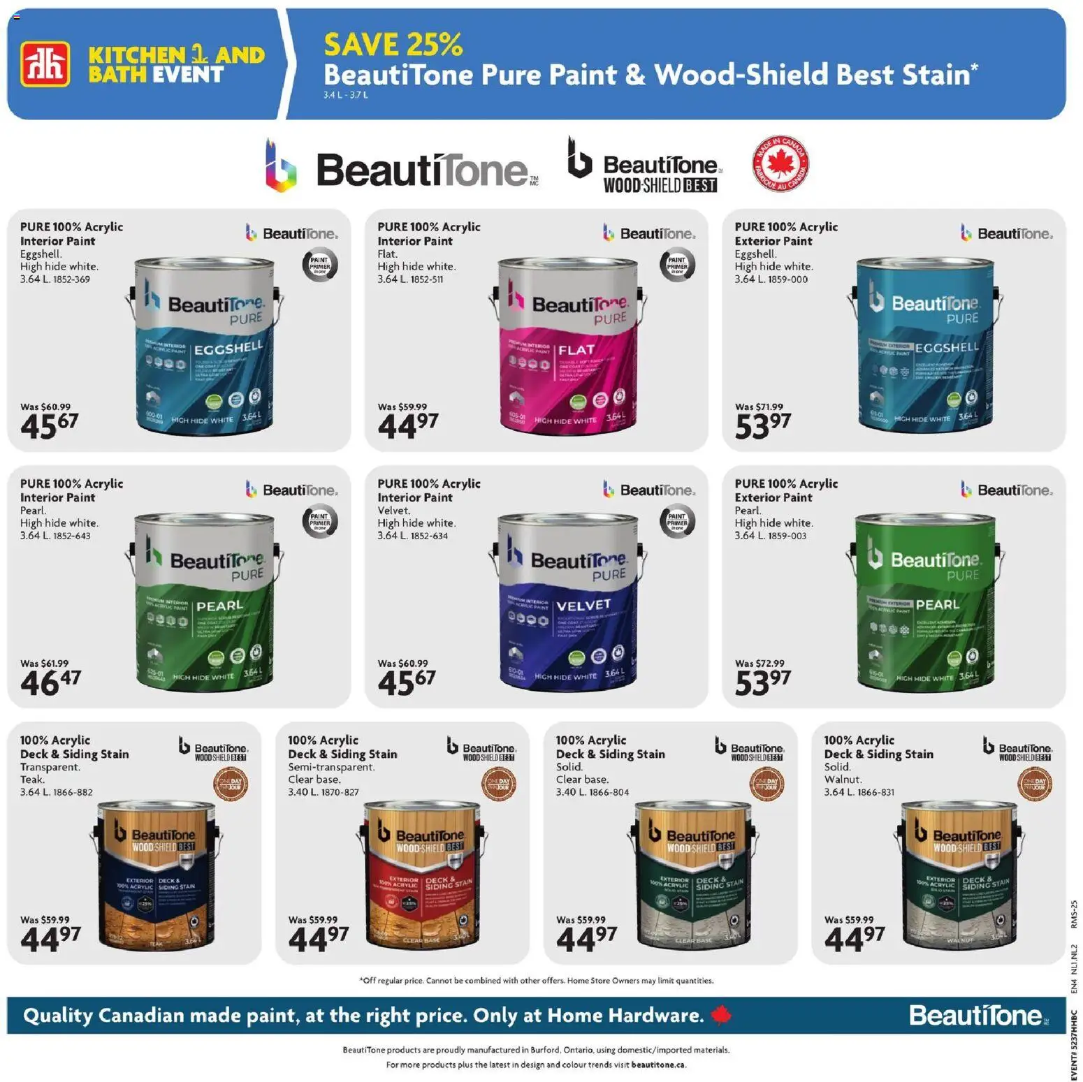 Home Hardware flyer valid from Sep 10, 2026 | Page: 3 | Products: Bath