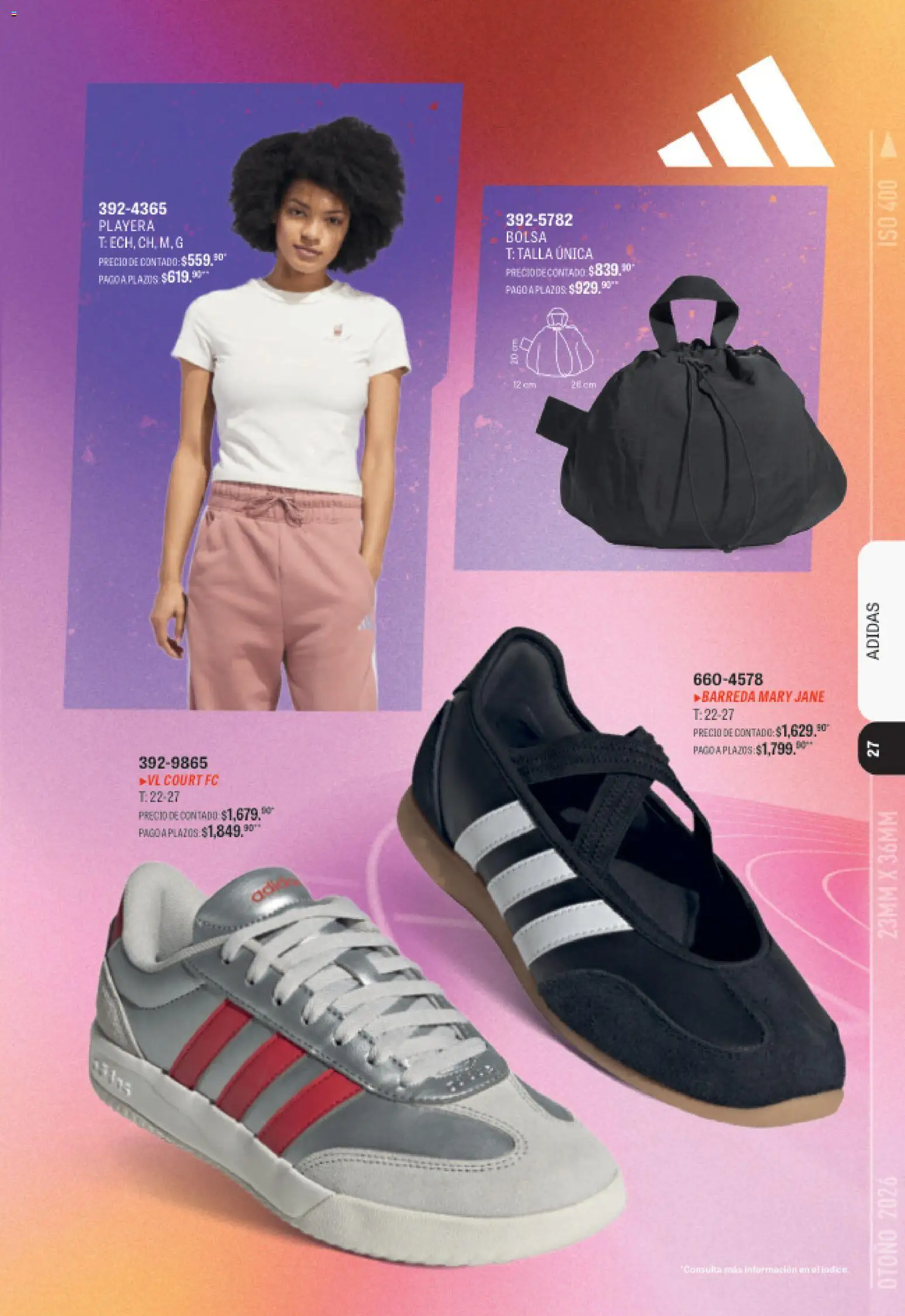 Nuevas ofertas de Andrea válidas en toda la República Mexicana desde el 23/08/2026. ¡Encuentra las mejores ofertas en Andrea catálogo Sport! | Página: 16 | Productos: Bolsa, Playera