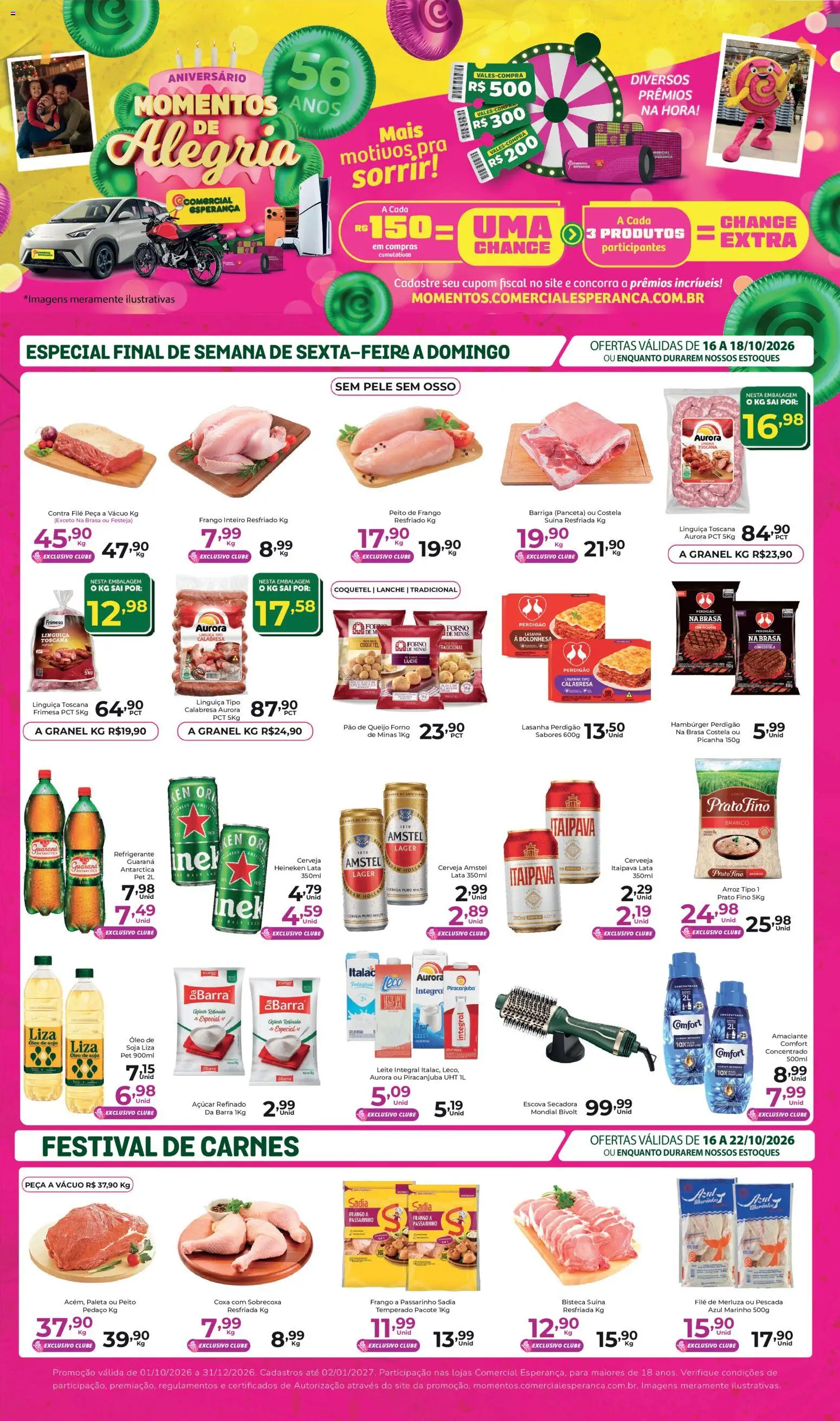 Comercial Esperança Folheto - válido de 16/10/2026 | Página: 1