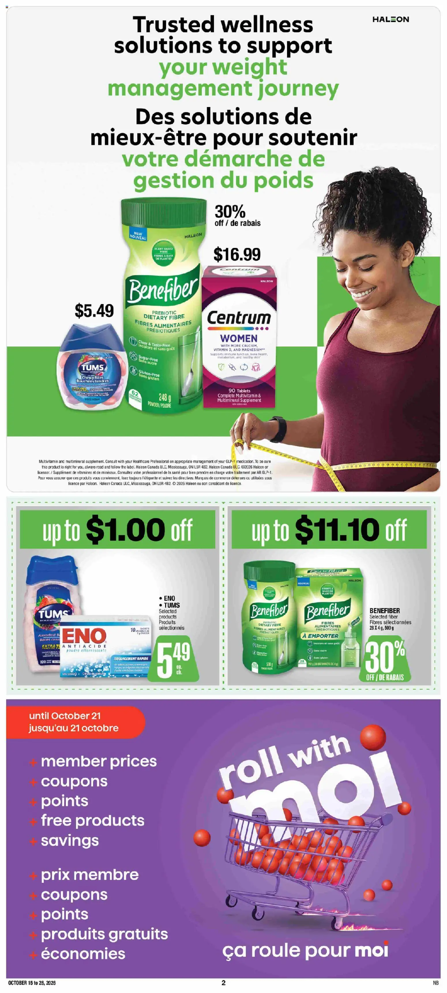 Jean Coutu flyer valid from Oct 15, 2026 | Page: 2
