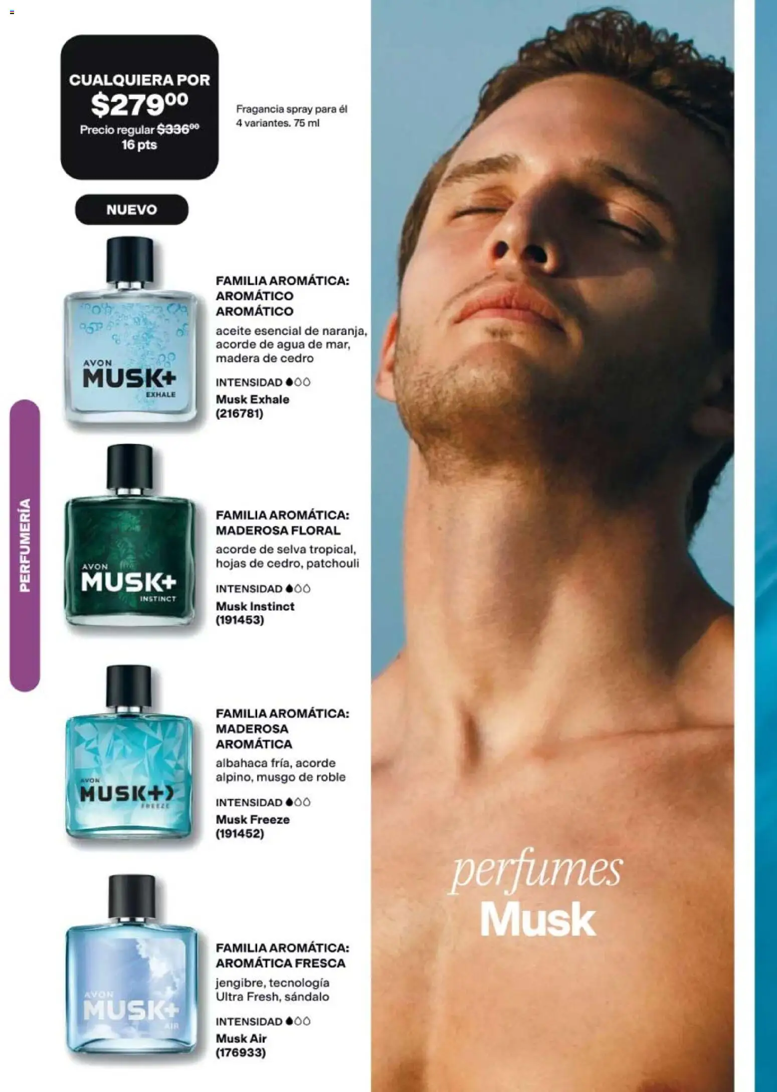 Nuevas ofertas de AVON válidas en toda la República Mexicana desde el 21/08/2026. ¡Encuentra las mejores ofertas en AVON campaña 13 2026! | Página: 102 | Productos: Agua, Aceite, Fragancia