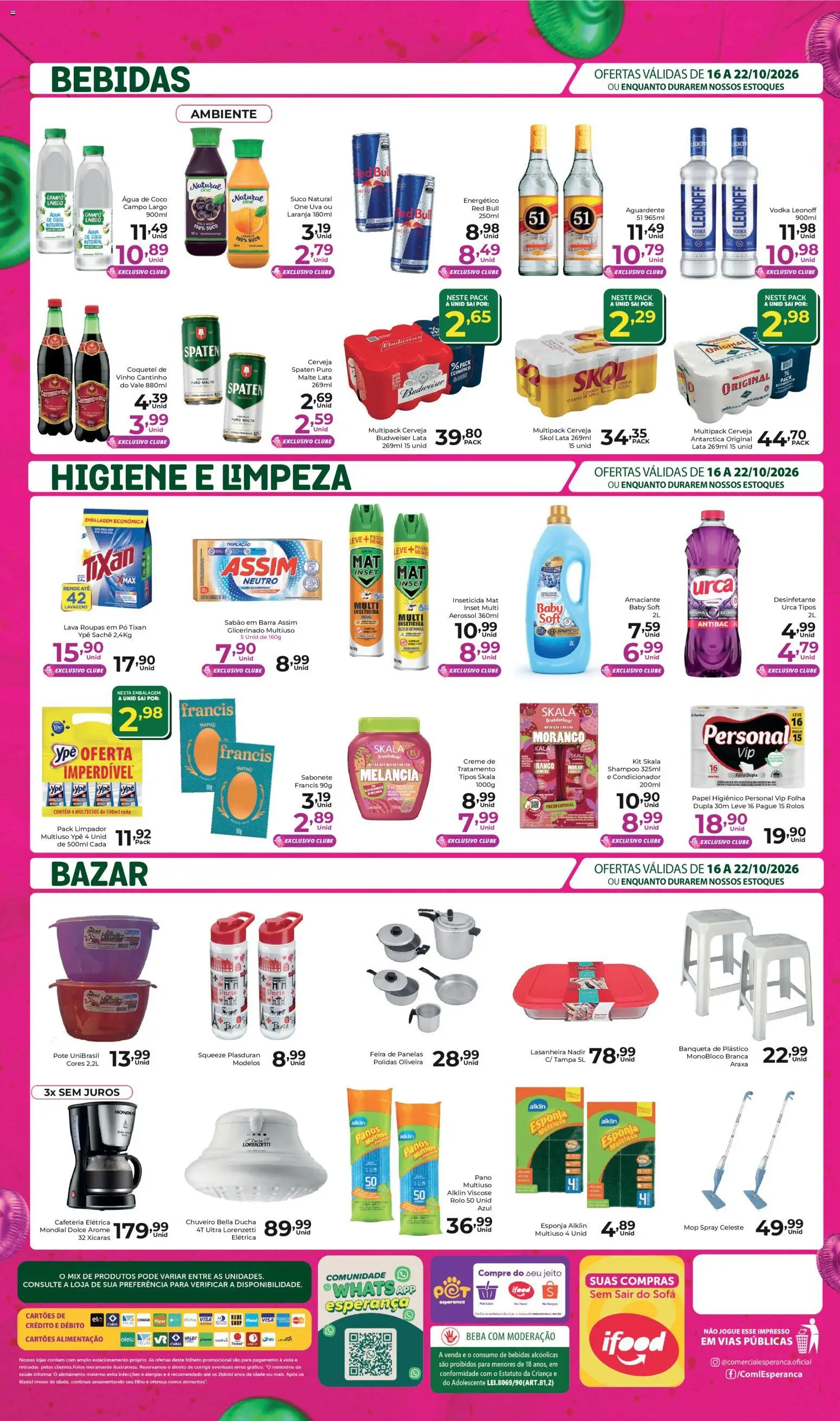 Comercial Esperança Folheto - válido de 16/10/2026 | Página: 4