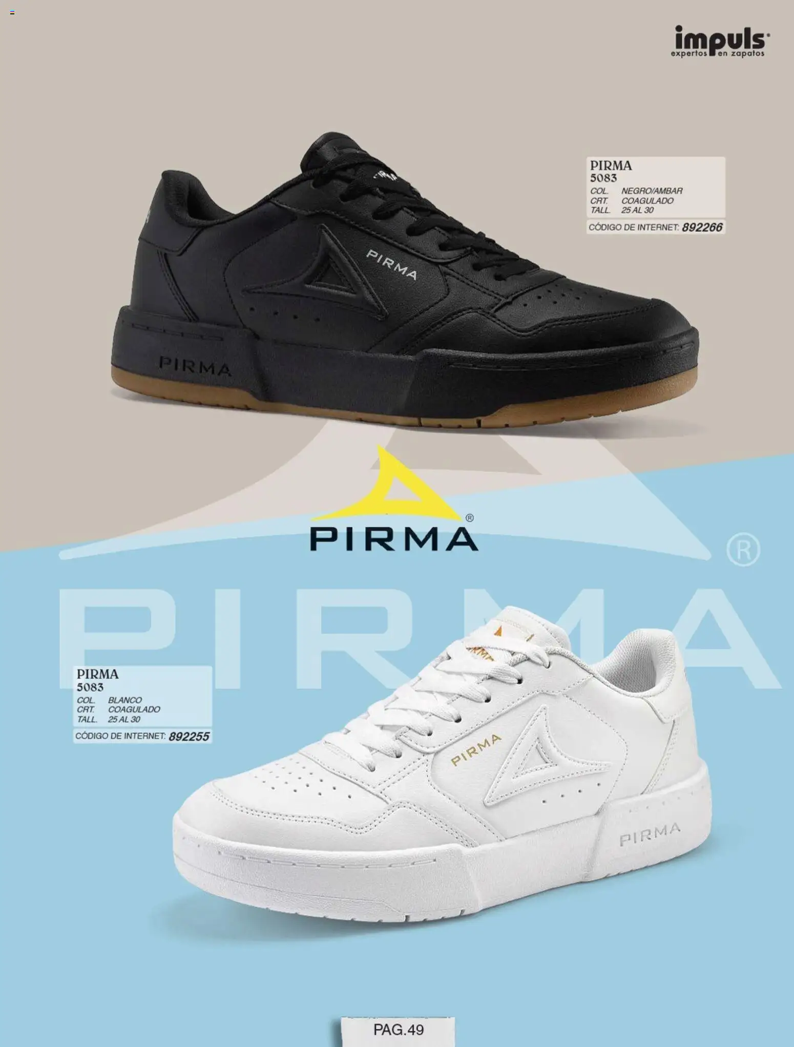 Nuevas ofertas de Impuls válidas en toda la República Mexicana desde el 01/07/2026. ¡Encuentra las mejores ofertas en Impuls catálogo Caballero! | Página: 51 | Productos: Zapatos