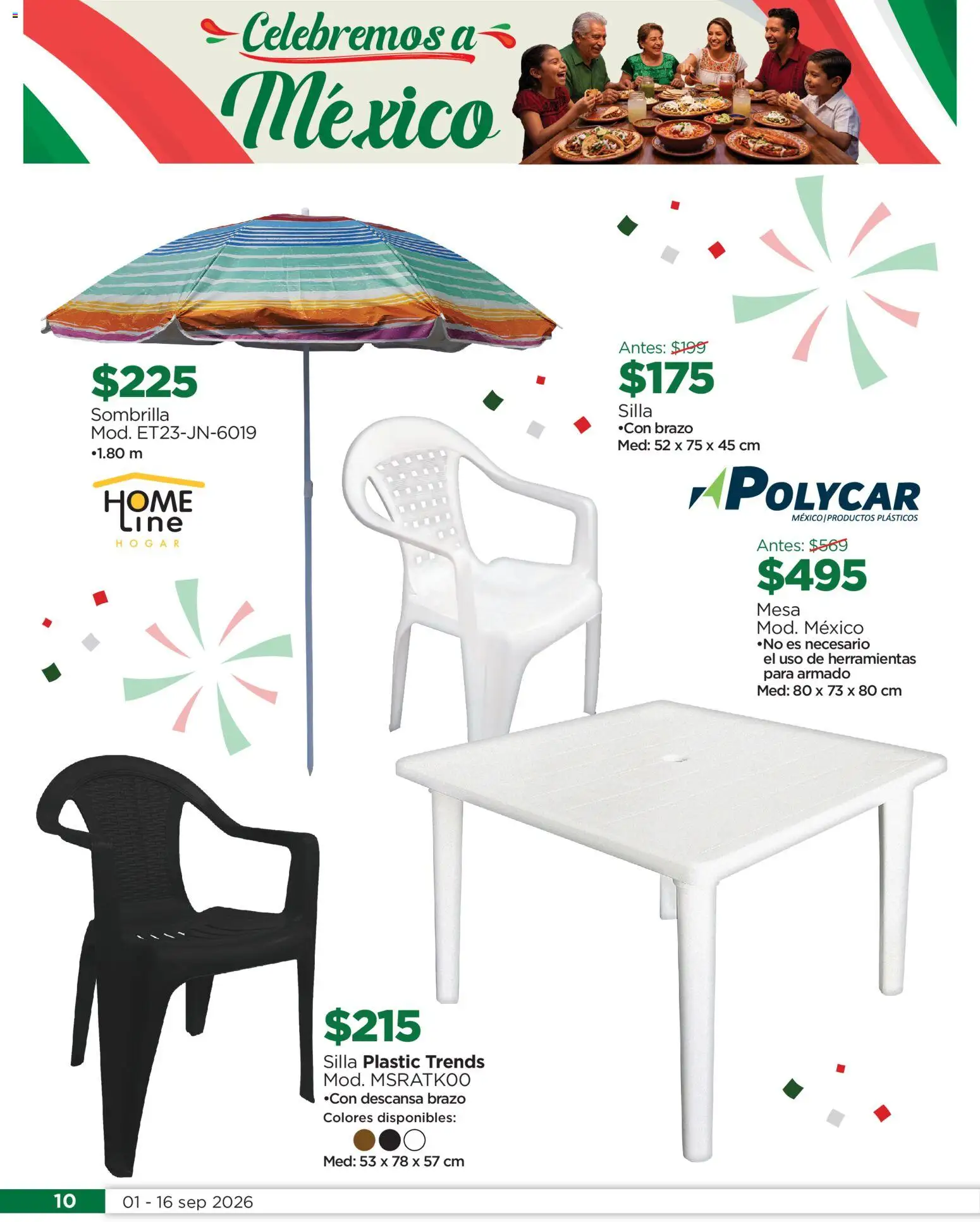 Nuevas ofertas de Chedraui válidas en toda la República Mexicana desde el 01/09/2026. ¡Encuentra las mejores ofertas en Chedraui folleto! | Página: 10