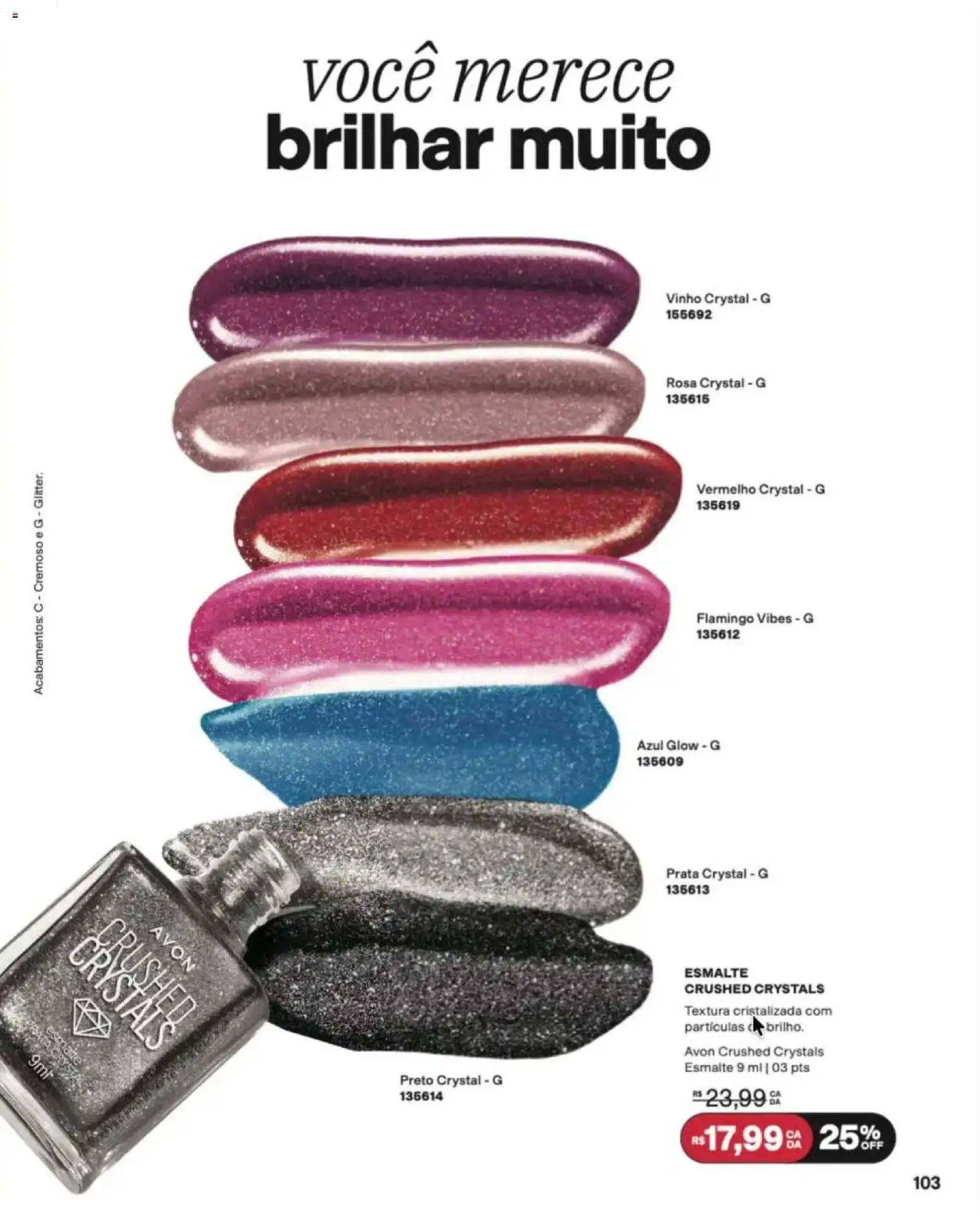 Avon Folheto - válido de 12/10/2026 | Página: 103 | Produtos: Vinho