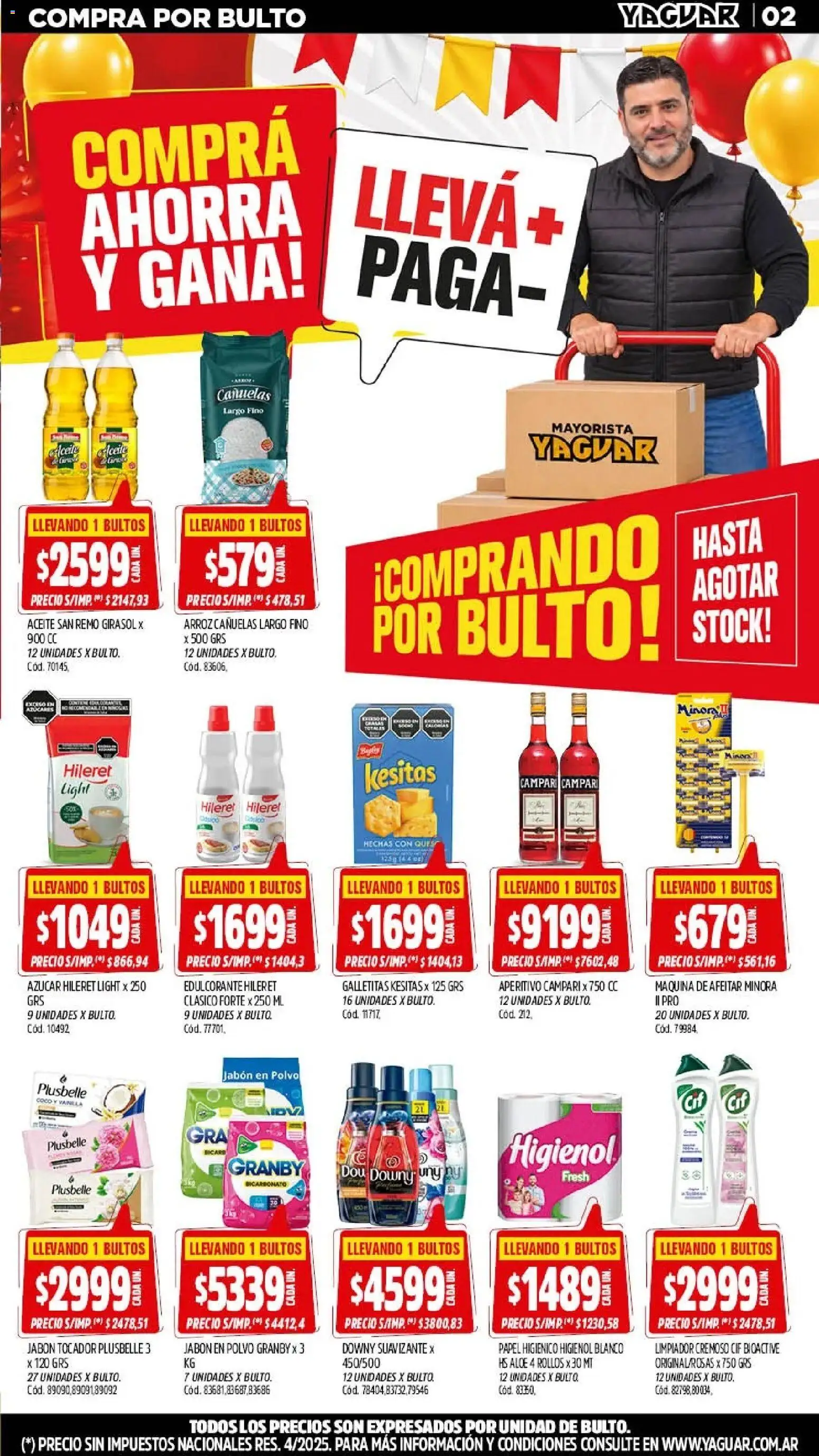Revista de ofertas Yaguar - Página 2 - Ofertas válidas hasta el 1 de noviembre de 2026
