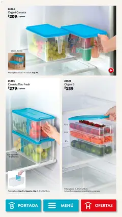 Vista previa de Betterware campaña 5 2026, nuevo folleto de la tienda, válido en México a partir del 04.05.2026 | Página: 55 | Productos: Alacena, Canasta