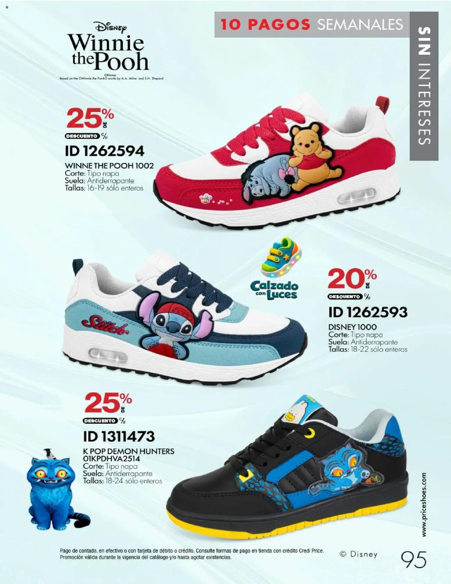 Nuevas ofertas de Price Shoes válidas en toda la República Mexicana desde el 28/10/2026. ¡Encuentra las mejores ofertas en Price Shoes catálogo 10 pagos sin intereses! | Página: 95