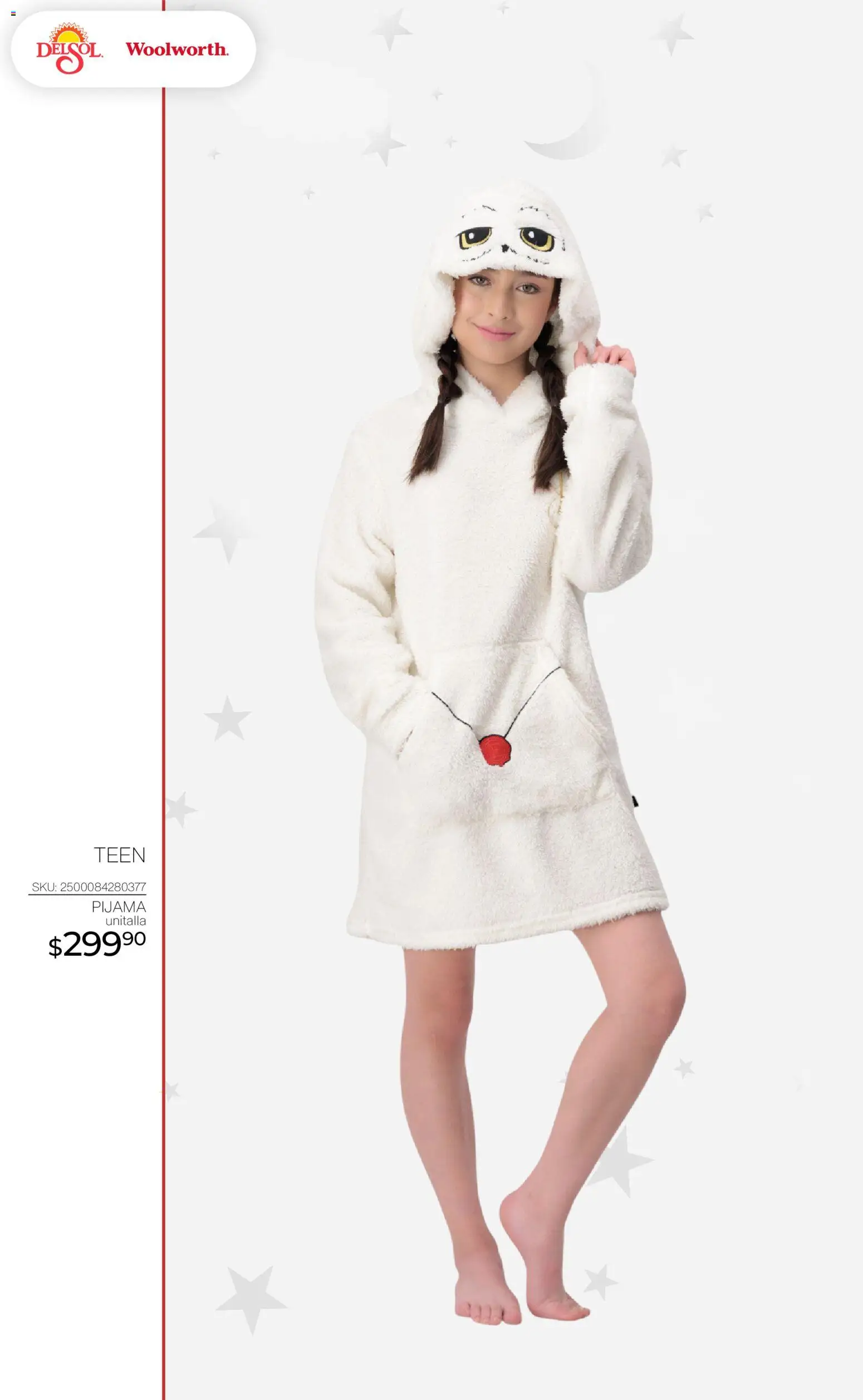 Nuevas ofertas de Del Sol y Woolworth válidas en toda la República Mexicana desde el 01/10/2026. ¡Encuentra las mejores ofertas en Del Sol y Woolworth catálogo Pijamas! | Página: 15