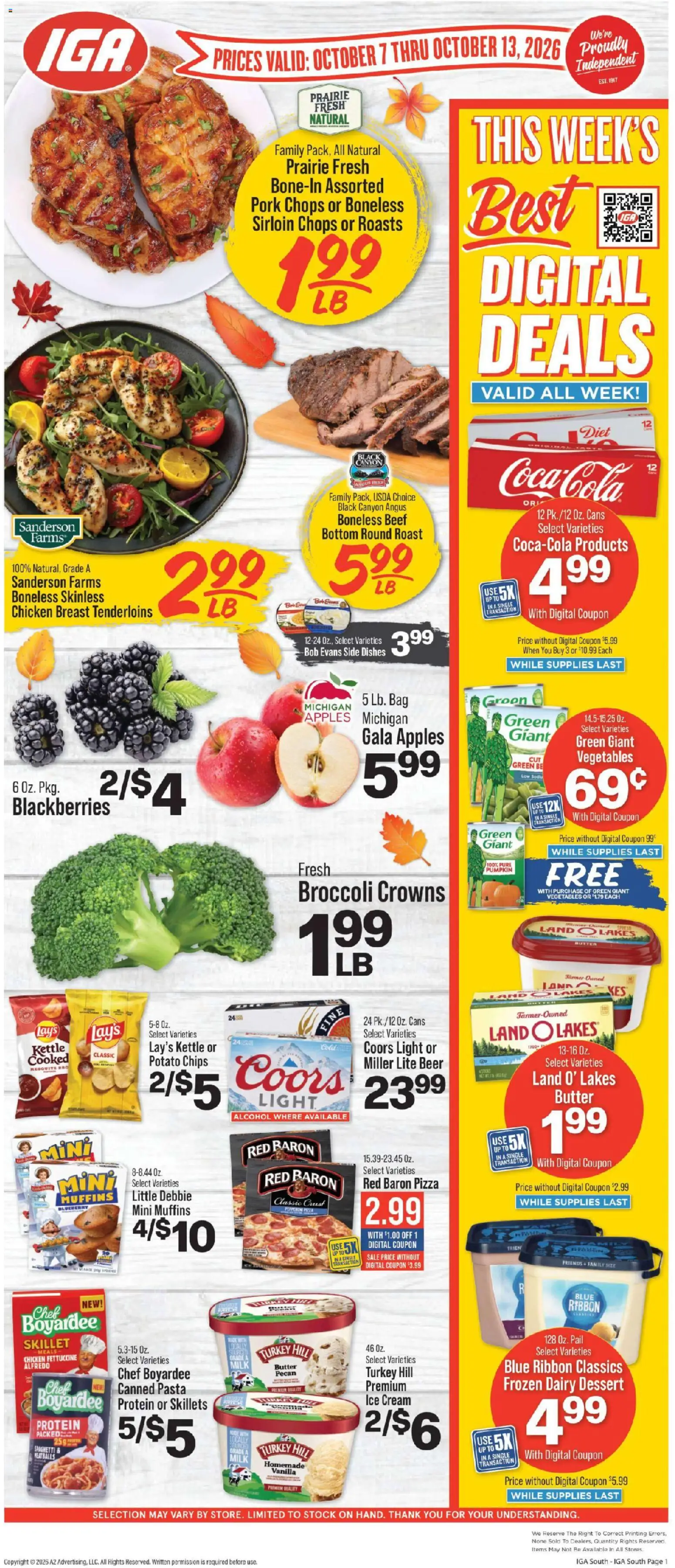 Iga (10/07 - 10/13 2026) Wednesday, October 7