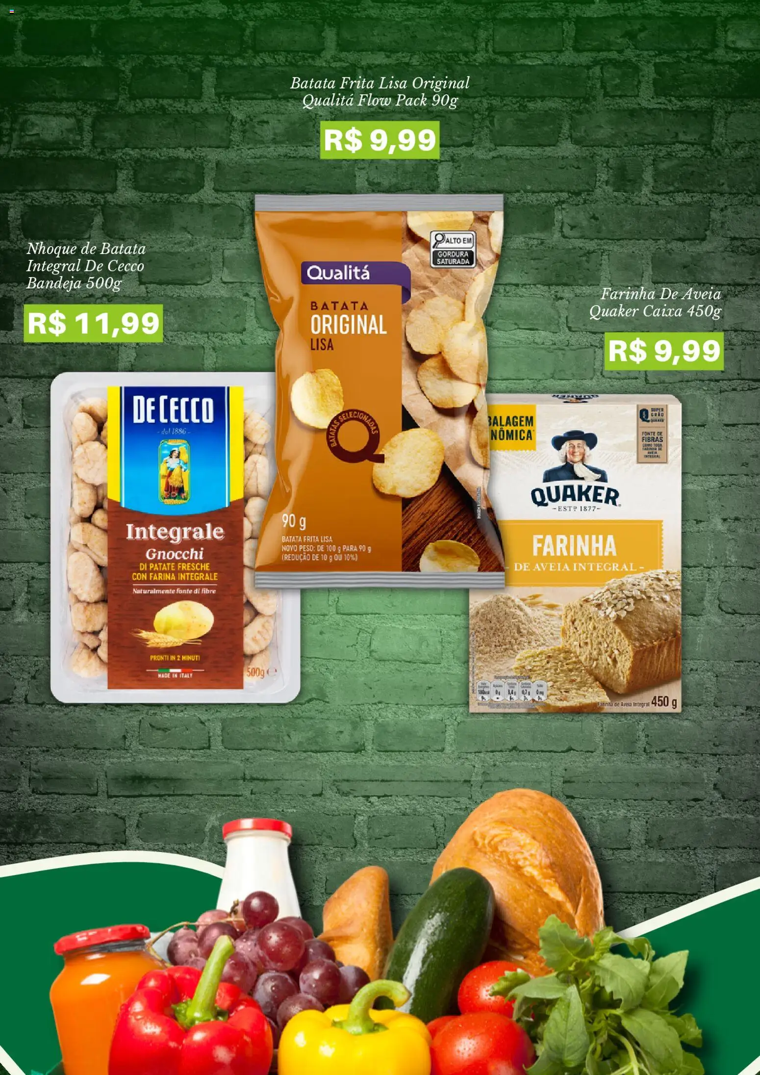 Pão de Açúcar Folheto - válido de 11.05.2026 | Página: 3 | Produtos: Caixa, Bandeja, Aveia, Batata frita