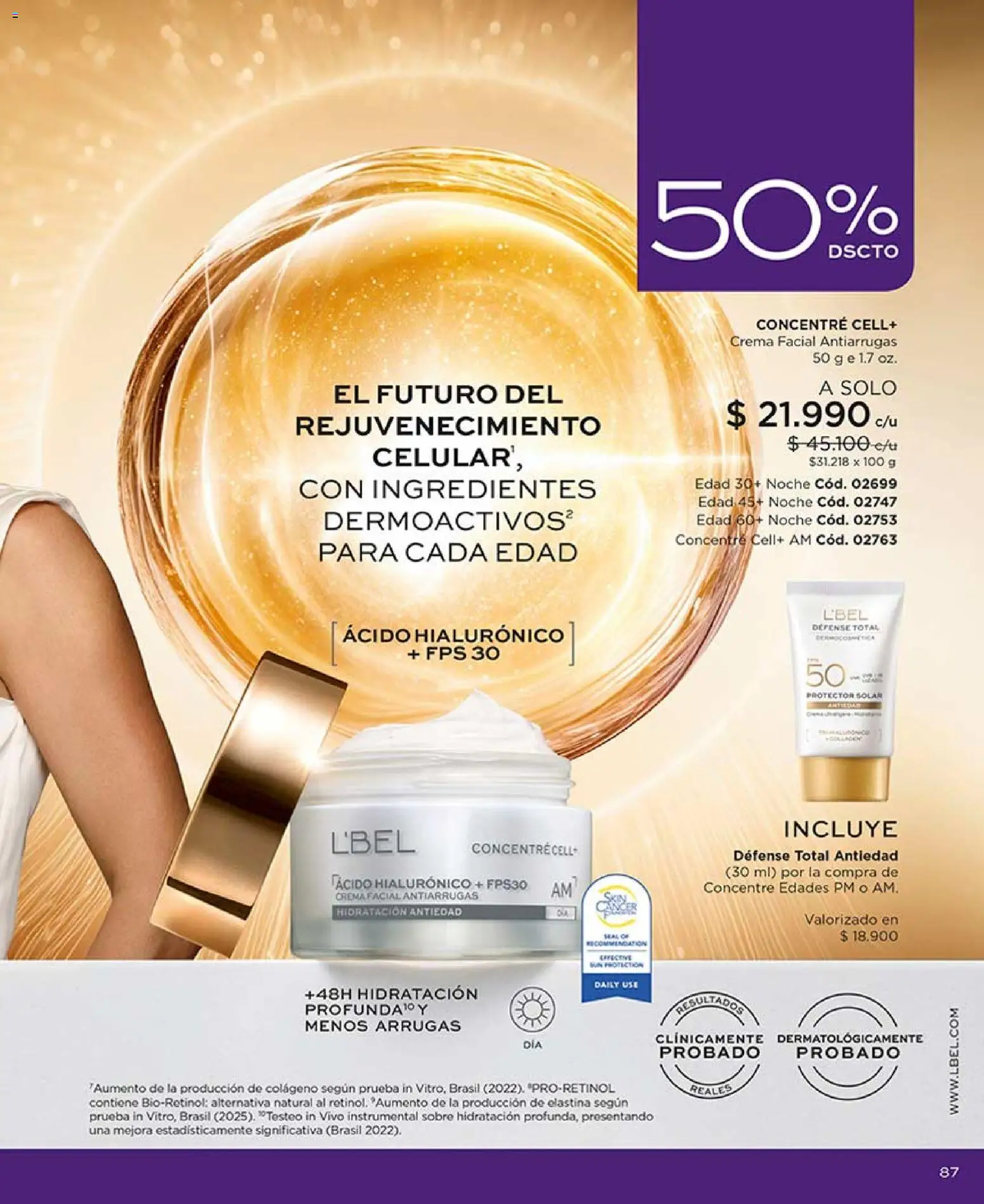 Catálogo L'Bel Campaña 9 │ válido desde el 17.05.2026 | Página: 87 | Productos: Protector solar, Sobre, Crema
