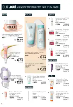 Vista previa de folleto Oriflame catálogo - Campaña 7 de la Oriflame válido desde 09.05.2026 | Página: 42 | Productos: Protector solar, Crema