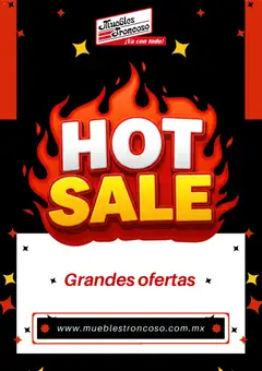 Vista previa de Muebles Troncoso Hot Sale, nuevo folleto de la tienda, válido en México a partir del 20.05.2026