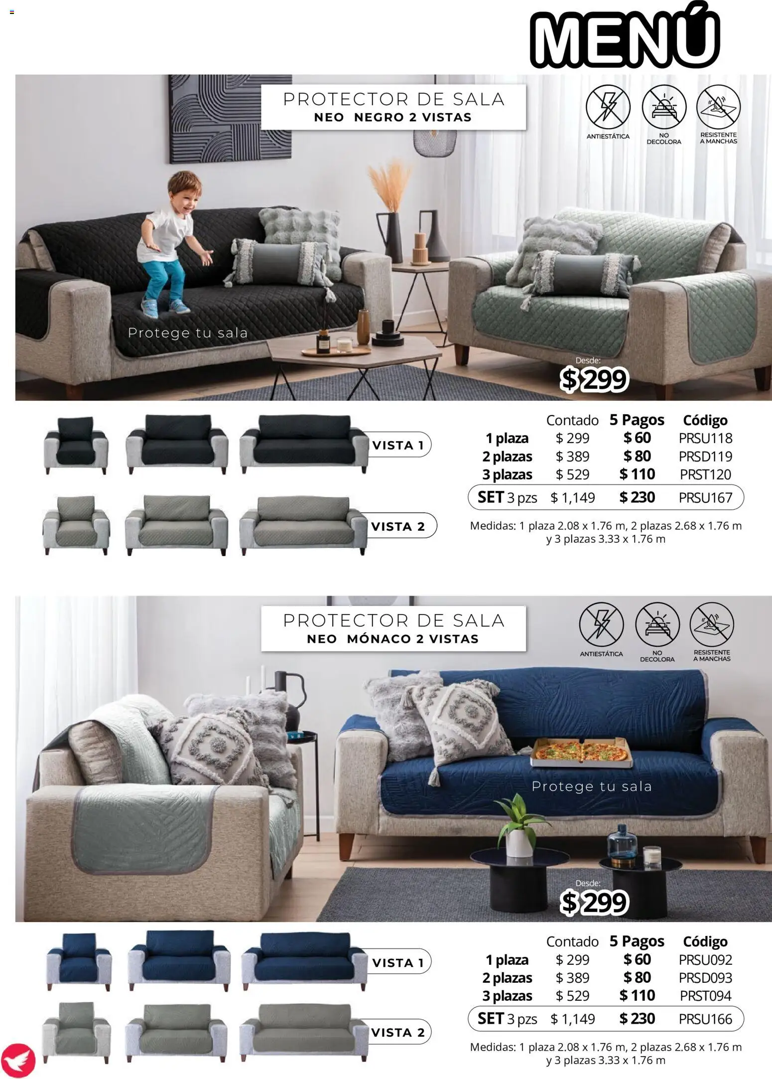 Nuevas ofertas de Colchas Concord válidas en toda la República Mexicana desde el 15/10/2026. ¡Encuentra las mejores ofertas en Colchas Concord catálogo! | Página: 173