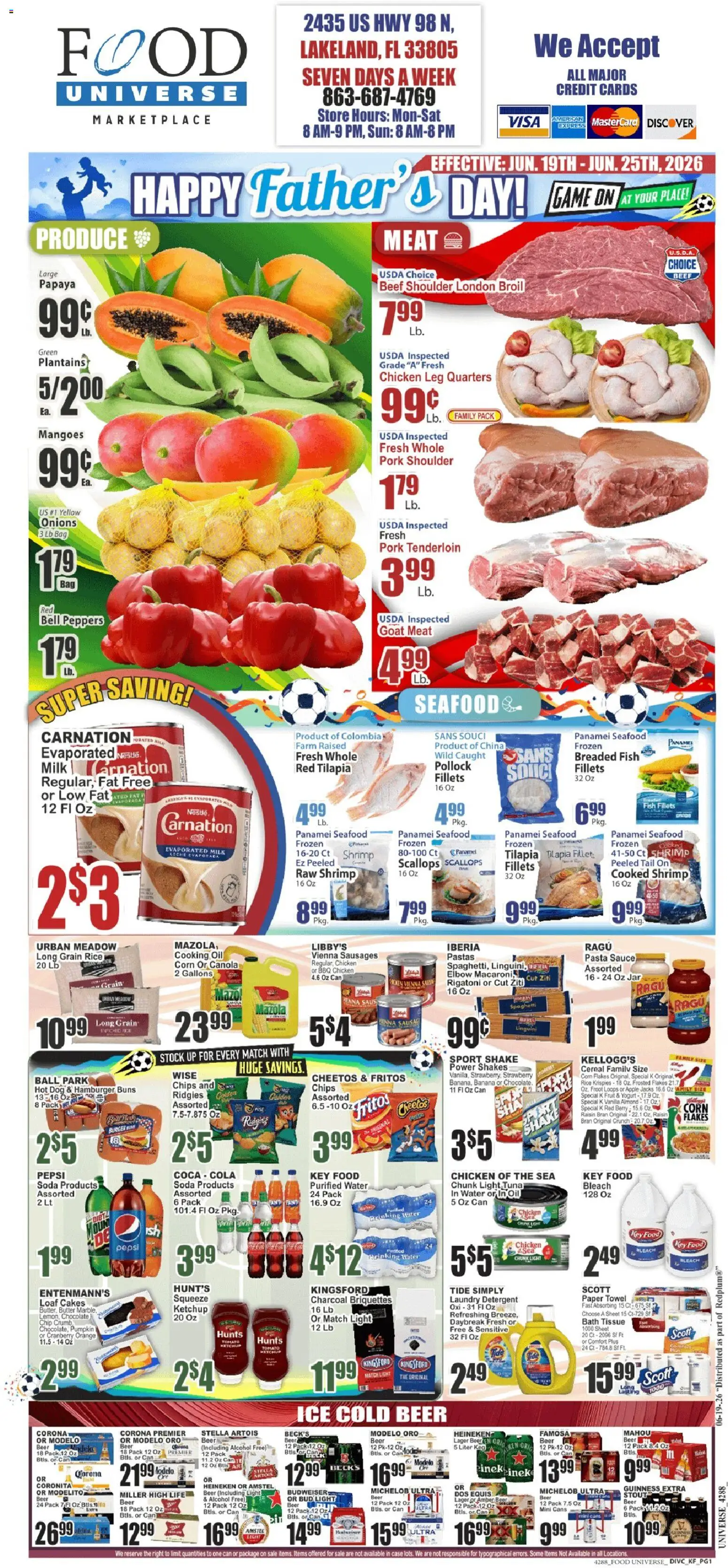 Food Universe Weekly Ad - valid from 19.06.2026 | Page: 1