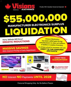 Preview of Visions weekly flyer / circulaire from shop Visions valid from 22.05.2026