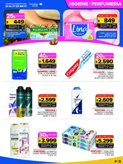 Vista previa Carrefour Maxi catálogo válido desde el 02.05.2026 | Página: 5 | Productos: Polvo, Shampoo, Sal, Antitranspirante