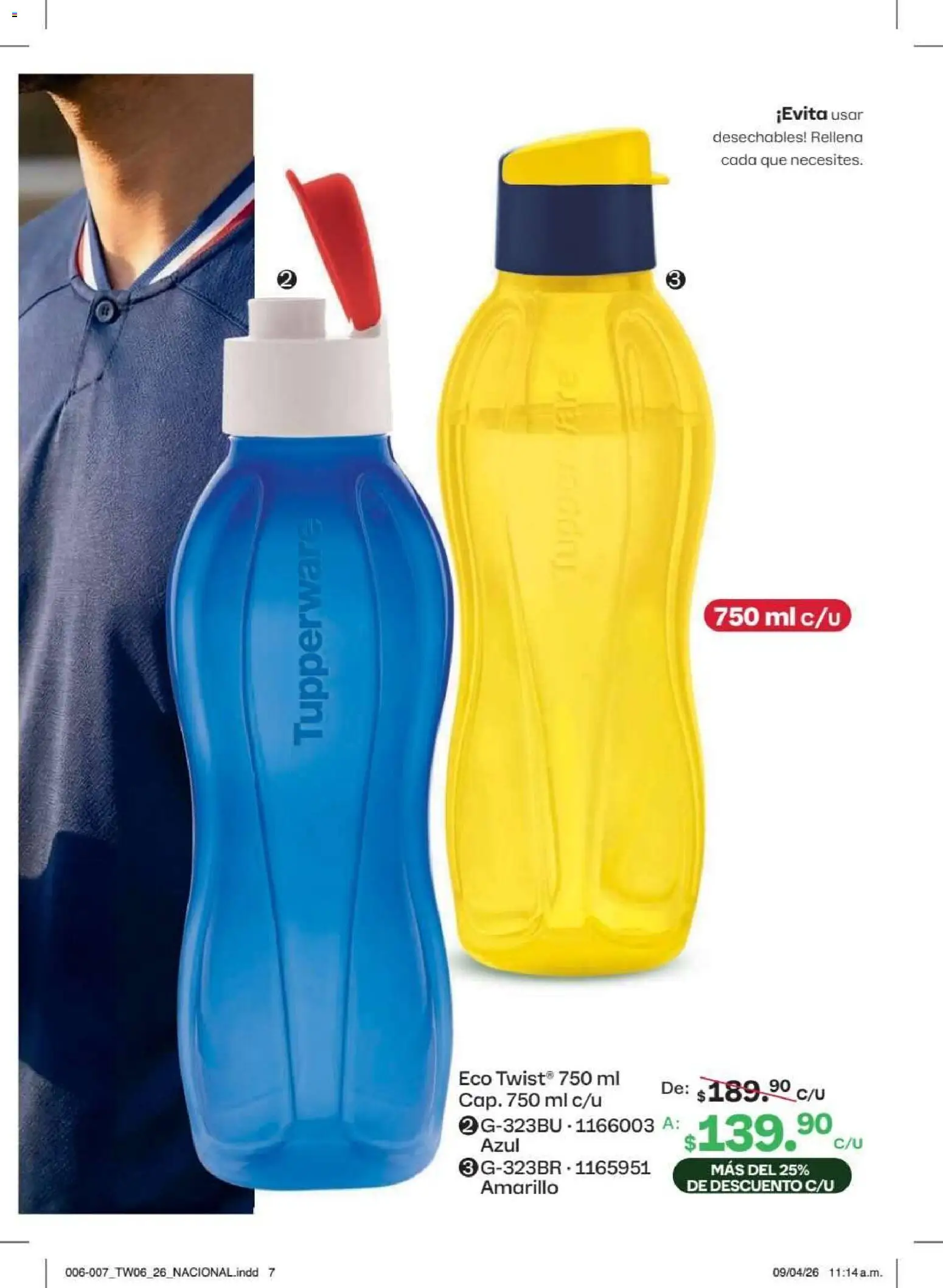 Nuevas ofertas de Tupperware válidas en toda la República Mexicana desde el 18/05/2026. ¡Encuentra las mejores ofertas en Tupperware catálogo! | Página: 7 | Productos: Tupper