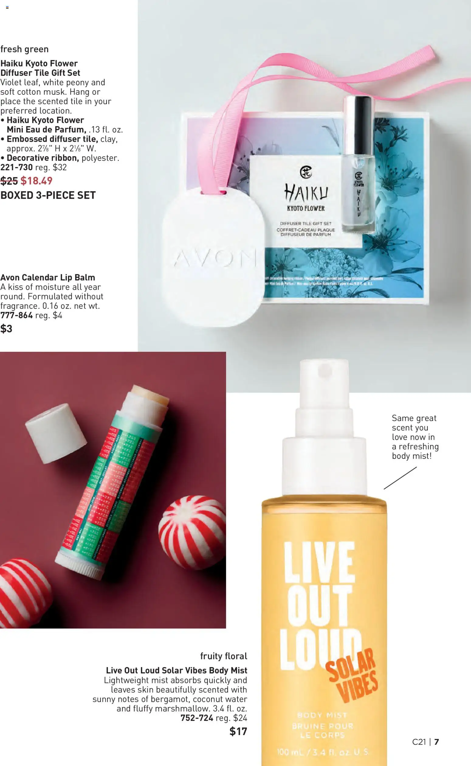 Avon - Brochure - valid from 10/07/2026 | Page: 7
