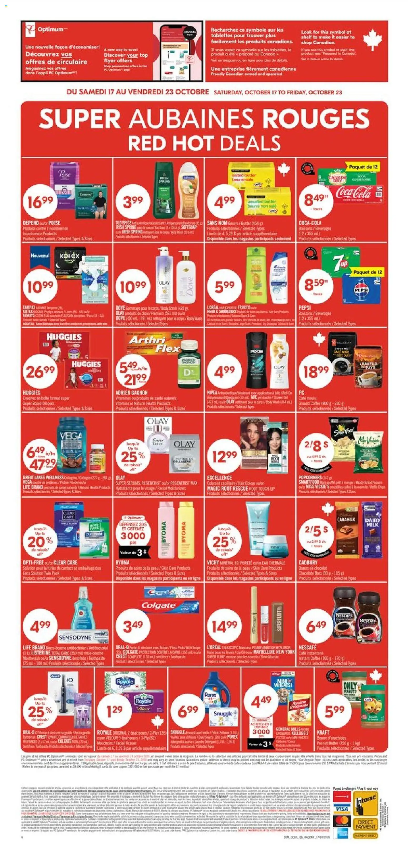 Pharmaprix flyer valid from Oct 17, 2026 | Page: 2