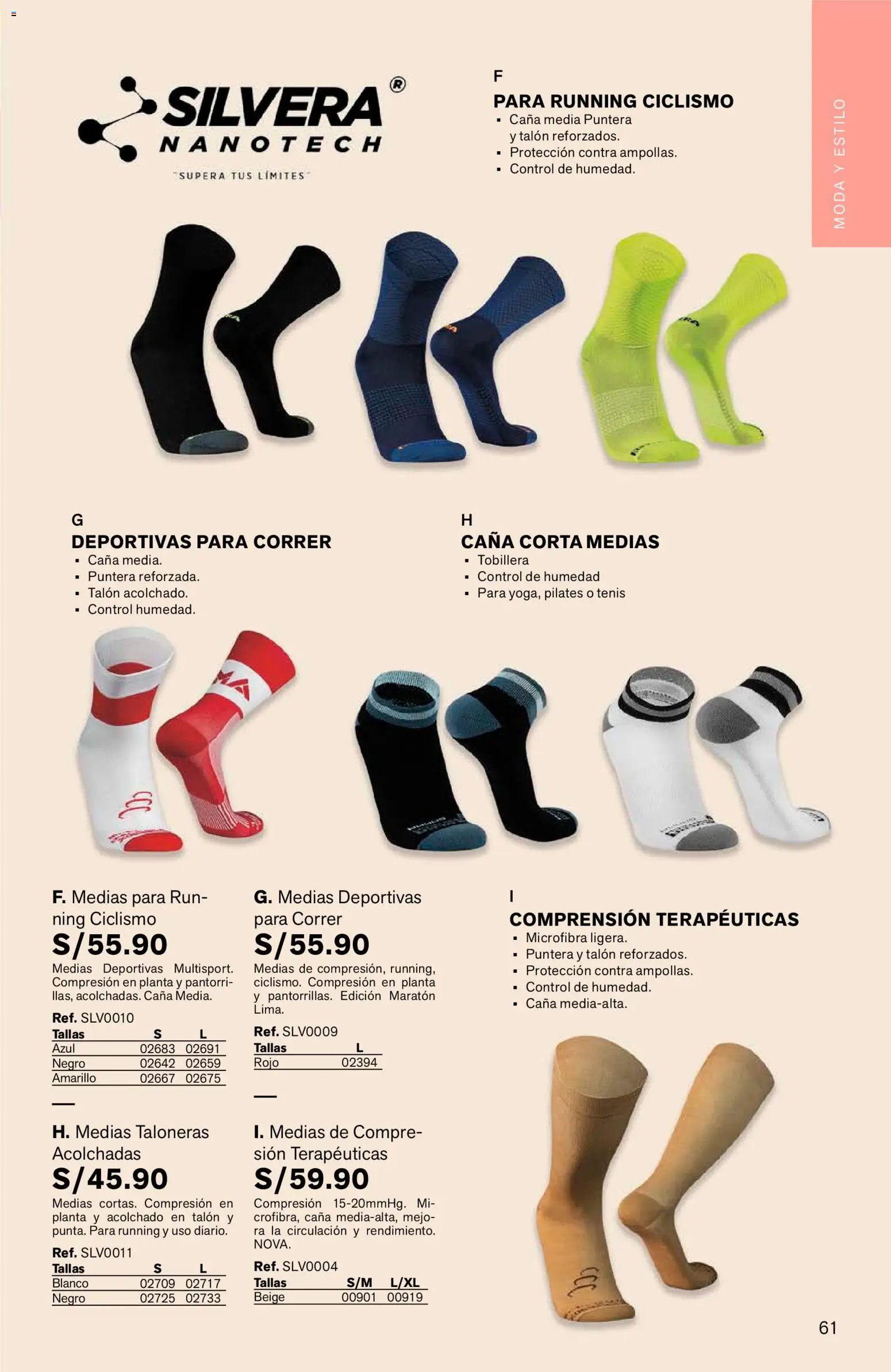 Catálogo Leonisa válido desde 15/07/2026 | Página: 61 | Productos: Medias