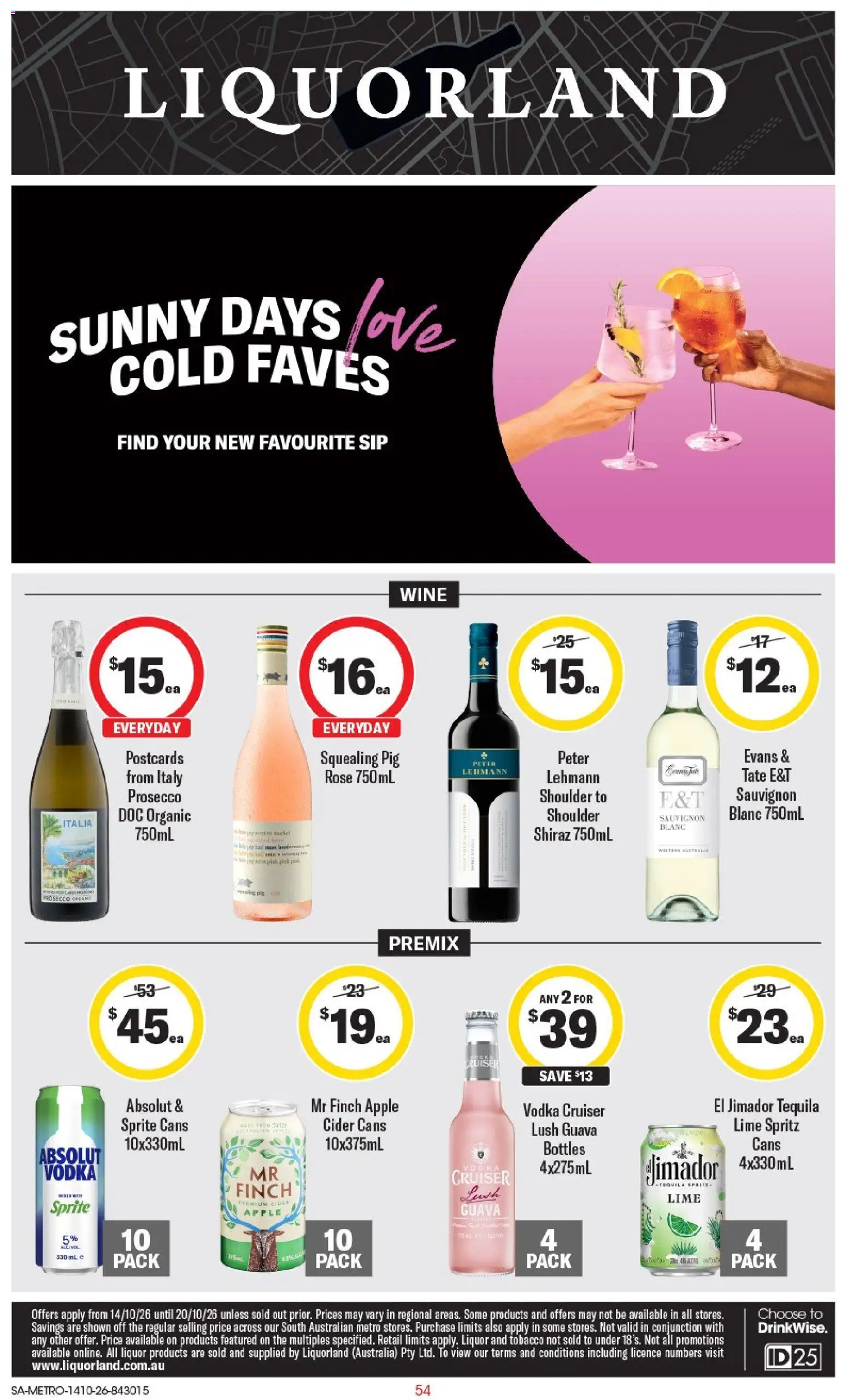 Liquorland catalogue - valid from 14/10/2026 | Page: 1