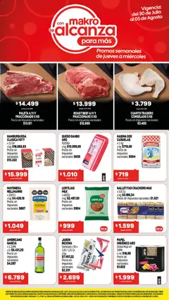 Vista previa Makro ofertas válido desde el 30/07/2026