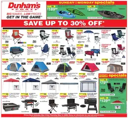 Preview of Dunham's Sports weekly ads valid from 09.05.2026