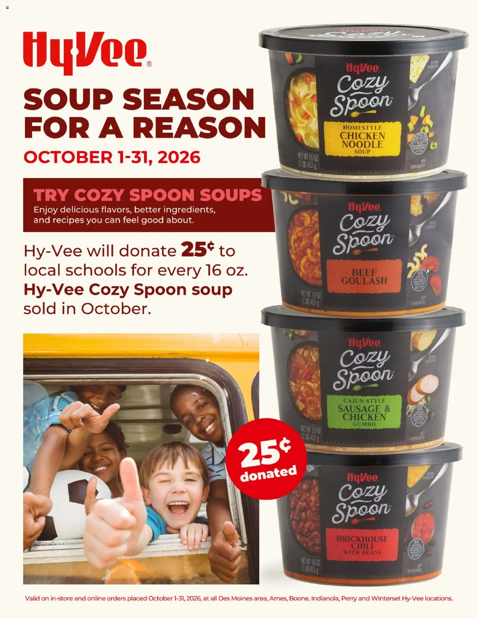 HyVee Soup Season for a Reason - valid from 10/01/2026 | Page: 1
