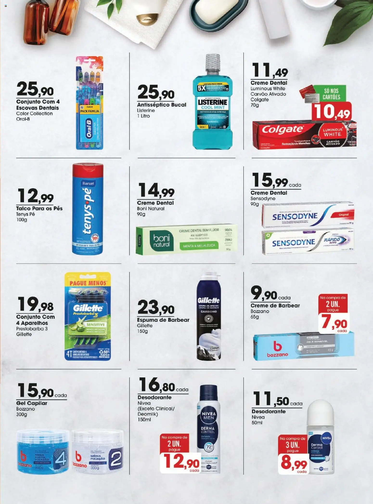 Zaffari Folheto - válido de 12.05.2026 | Página: 15 | Produtos: Talco, Desodorante, PC, Creme dental