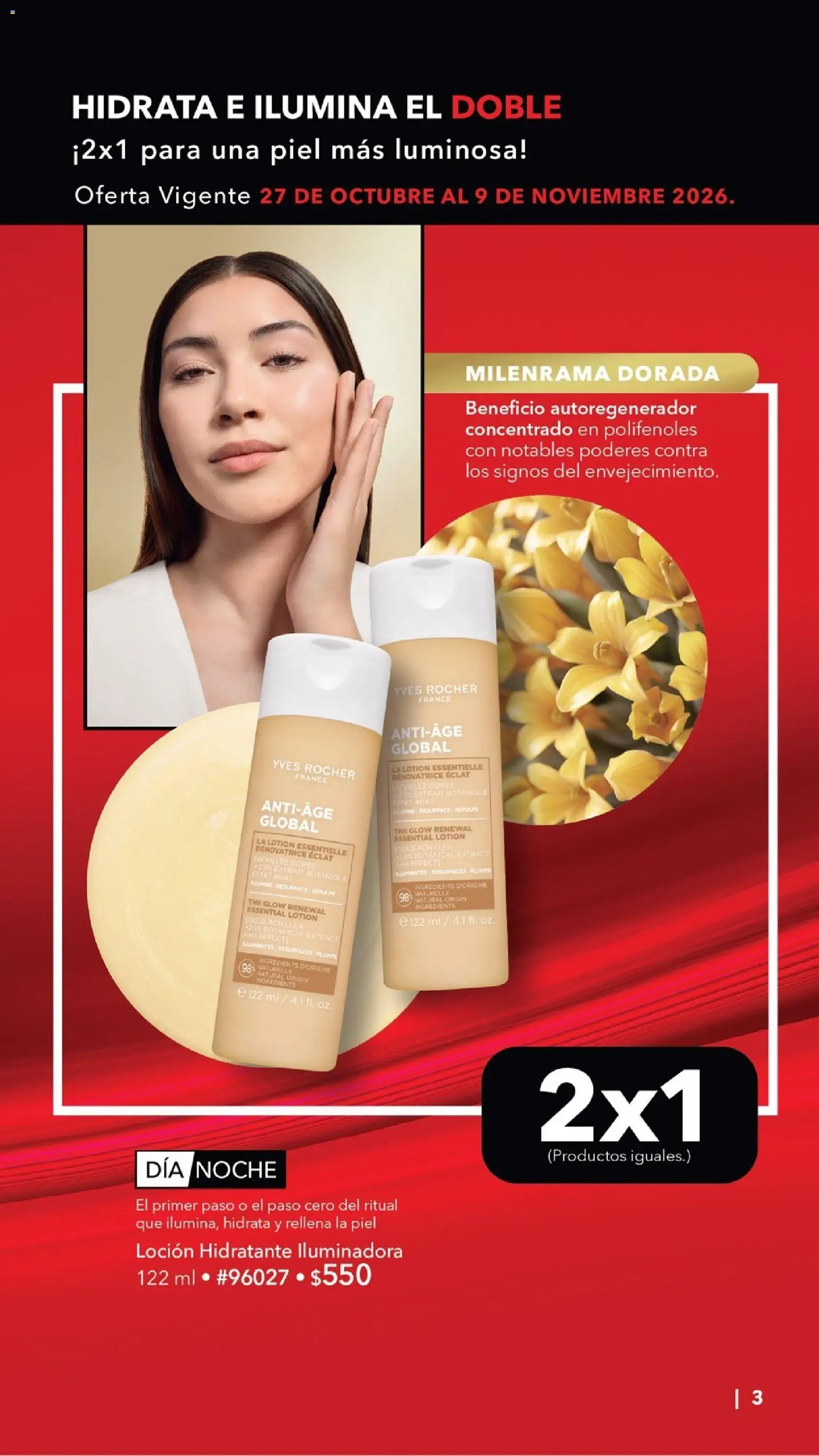 Nuevas ofertas de Yves Rocher válidas en toda la República Mexicana desde el 27/10/2026. ¡Encuentra las mejores ofertas en Yves Rocher Buen Fin! | Página: 3