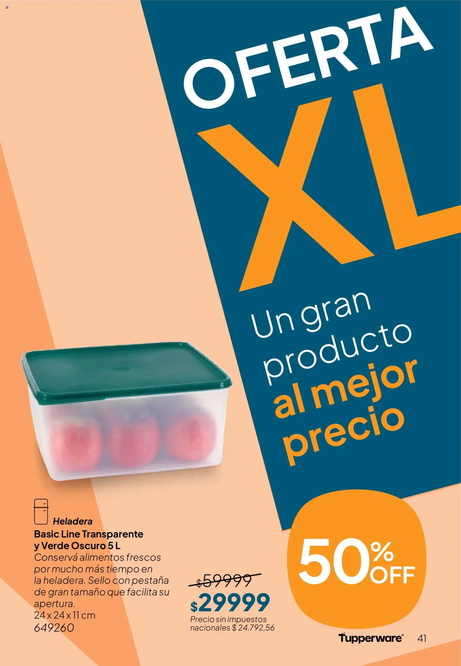 Tupperware Folleto │ válido desde el 10.04.2026 | Página: 42 | Productos: Heladera