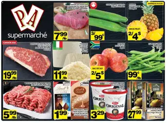 Preview of Pa Supermarché weekly flyer / circulaire from shop Pa Supermarché valid from 01.06.2026
