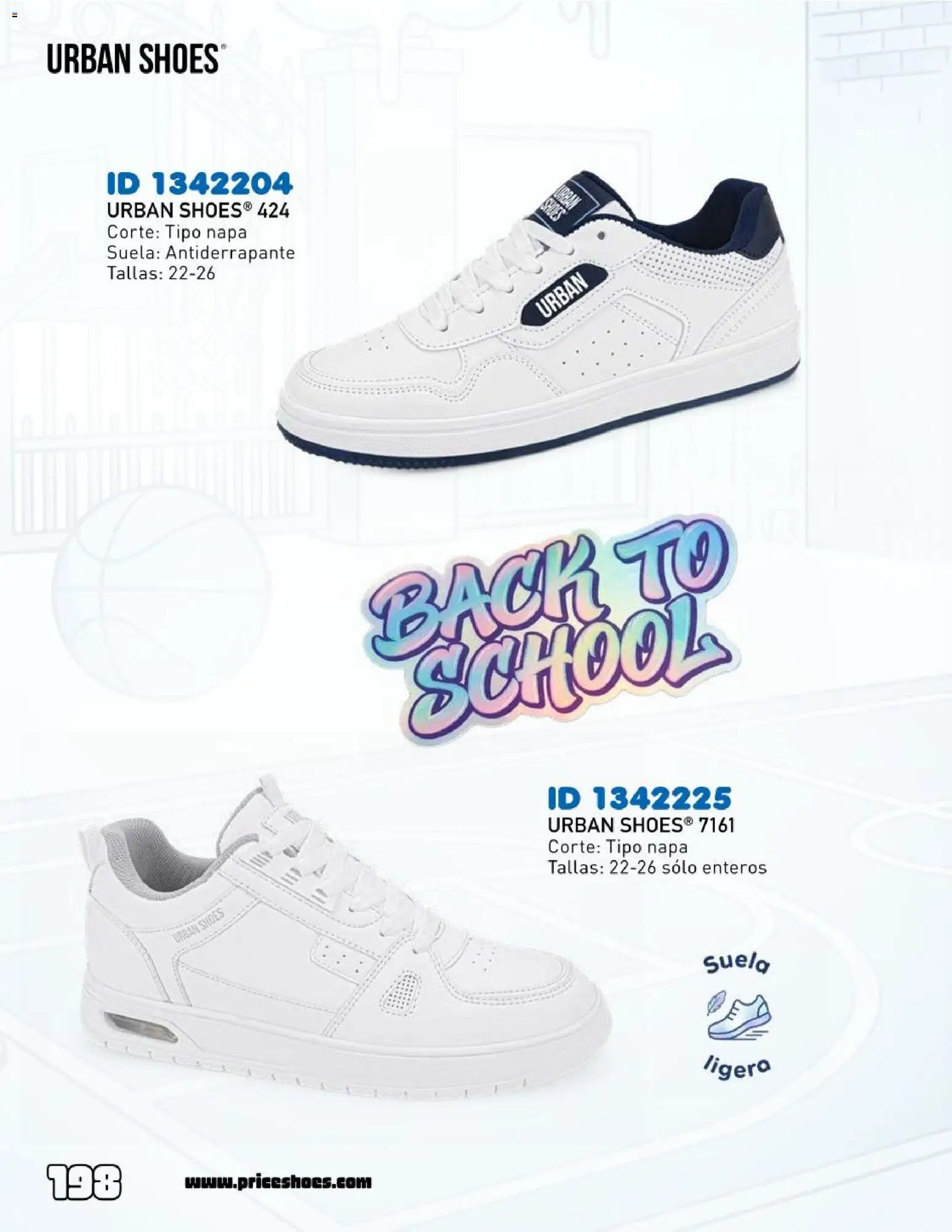 Nuevas ofertas de Price Shoes válidas en toda la República Mexicana desde el 12.06.2026. ¡Encuentra las mejores ofertas en Price Shoes catálogo Escolar! | Página: 198