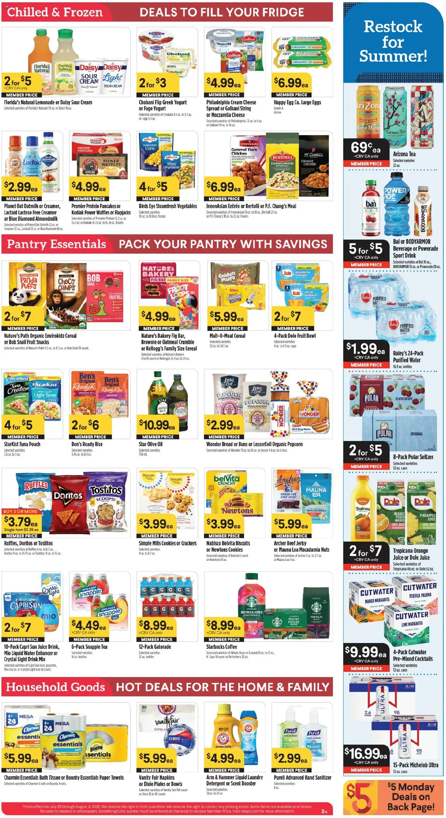 Raley's Weekly Ad - valid from 07/29/2026 | Page: 5