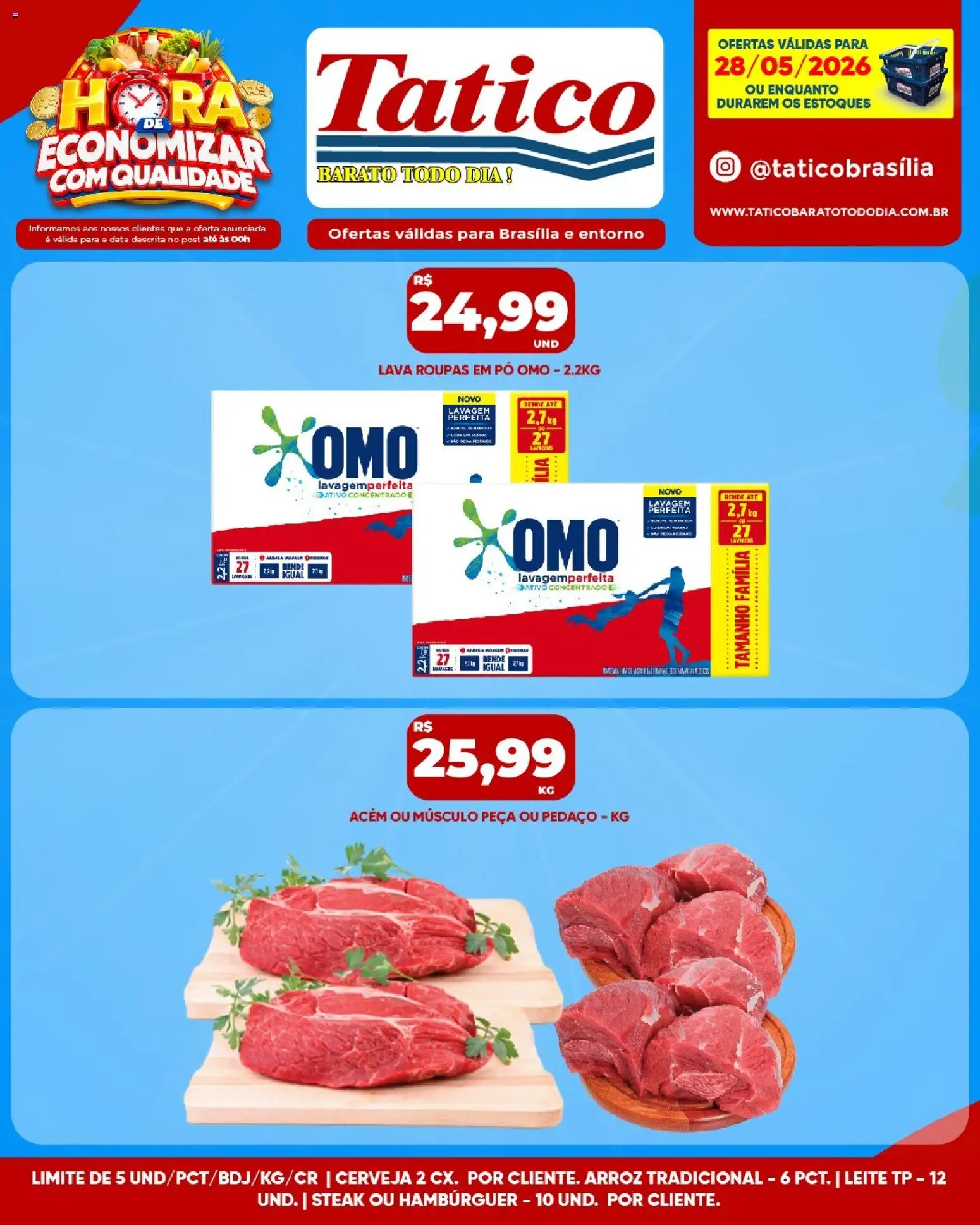 Tatico Folheto - válido de 29.05.2026 | Página: 36 | Produtos: Pó, Acém, Leite, Roupas