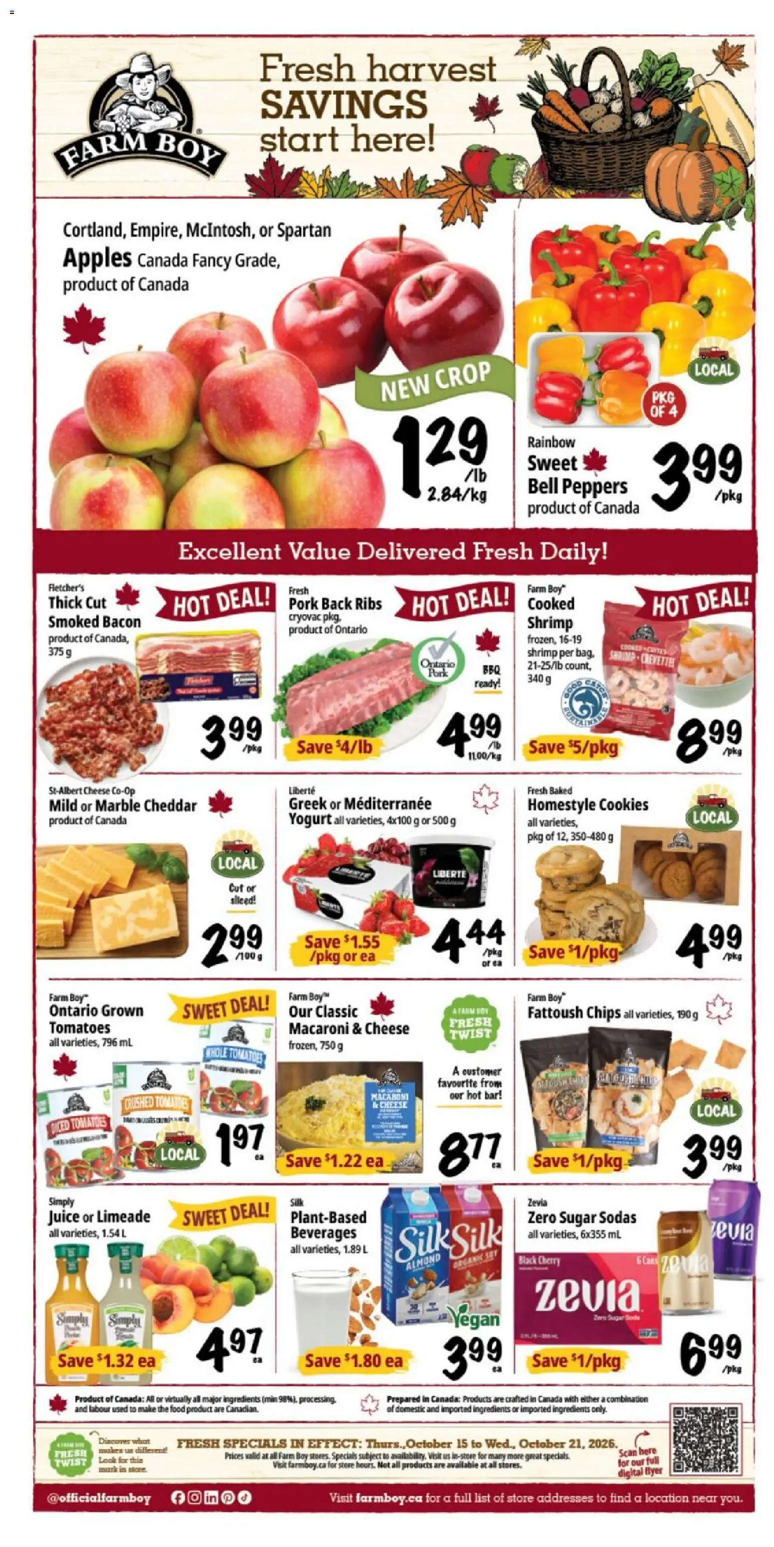 Farm Boy flyer valid from Oct 15, 2026 | Page: 1