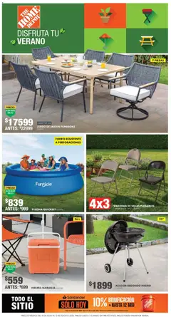 Vista previa de Home Depot catálogo, nuevo folleto de la tienda, válido en México a partir del 16/07/2026