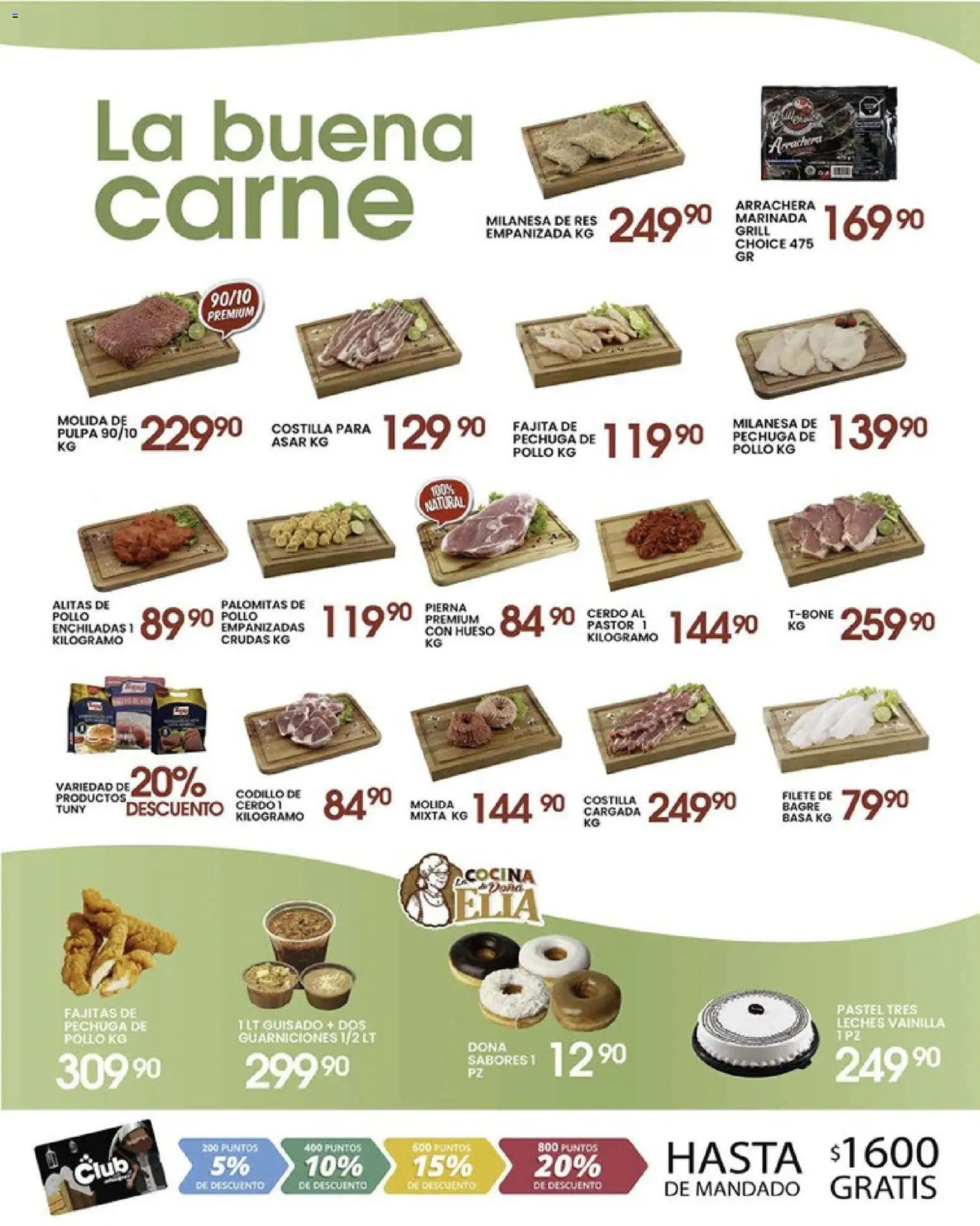 Nuevas ofertas de Alsuper válidas en toda la República Mexicana desde el 15.05.2026. ¡Encuentra las mejores ofertas en Alsuper folleto Calera! | Página: 2 | Productos: Pollo, Milanesa, Pastel, Cerdo