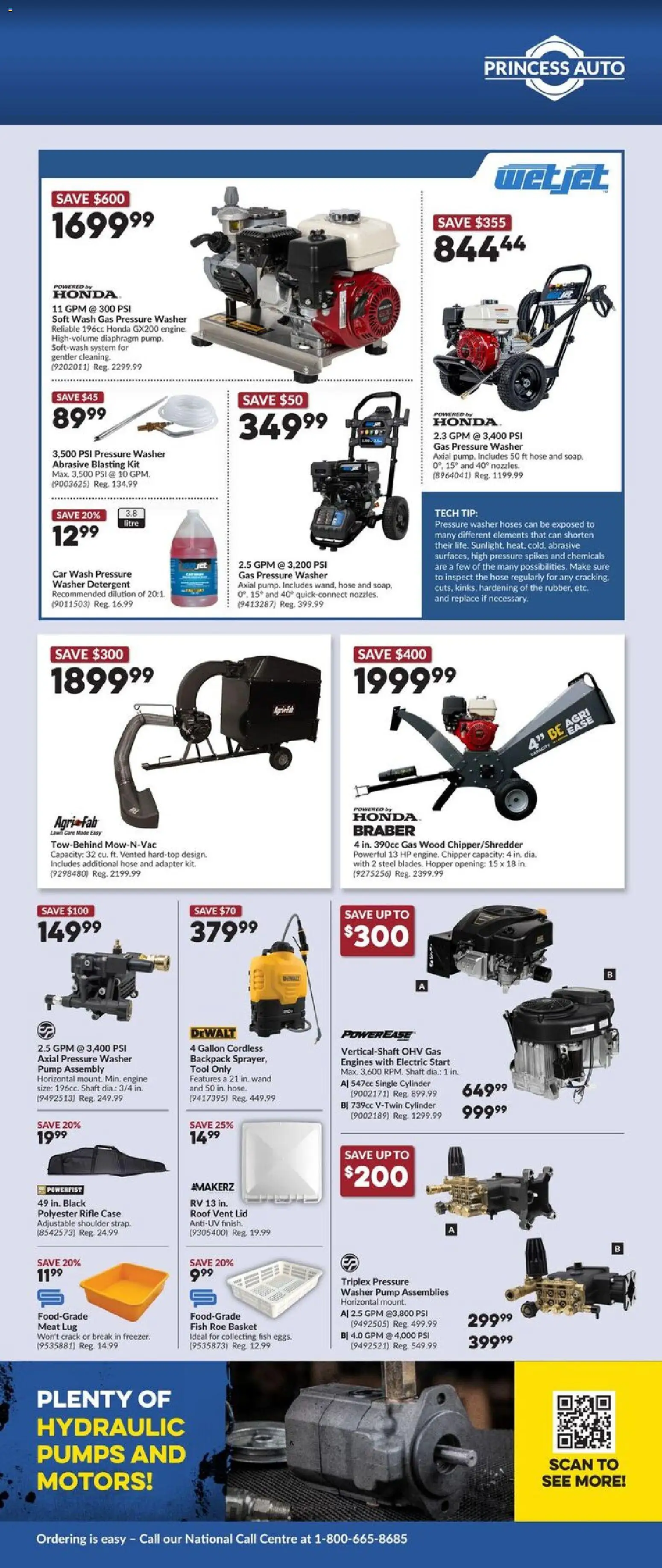 Princess Auto flyer valid from Jun 23, 2026 | Page: 3 | Products: Fish, Backpack, Case, Basket