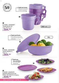 Vista previa de Tupperware catálogo, nuevo folleto de la tienda, válido en México a partir del 20.04.2026 | Página: 28