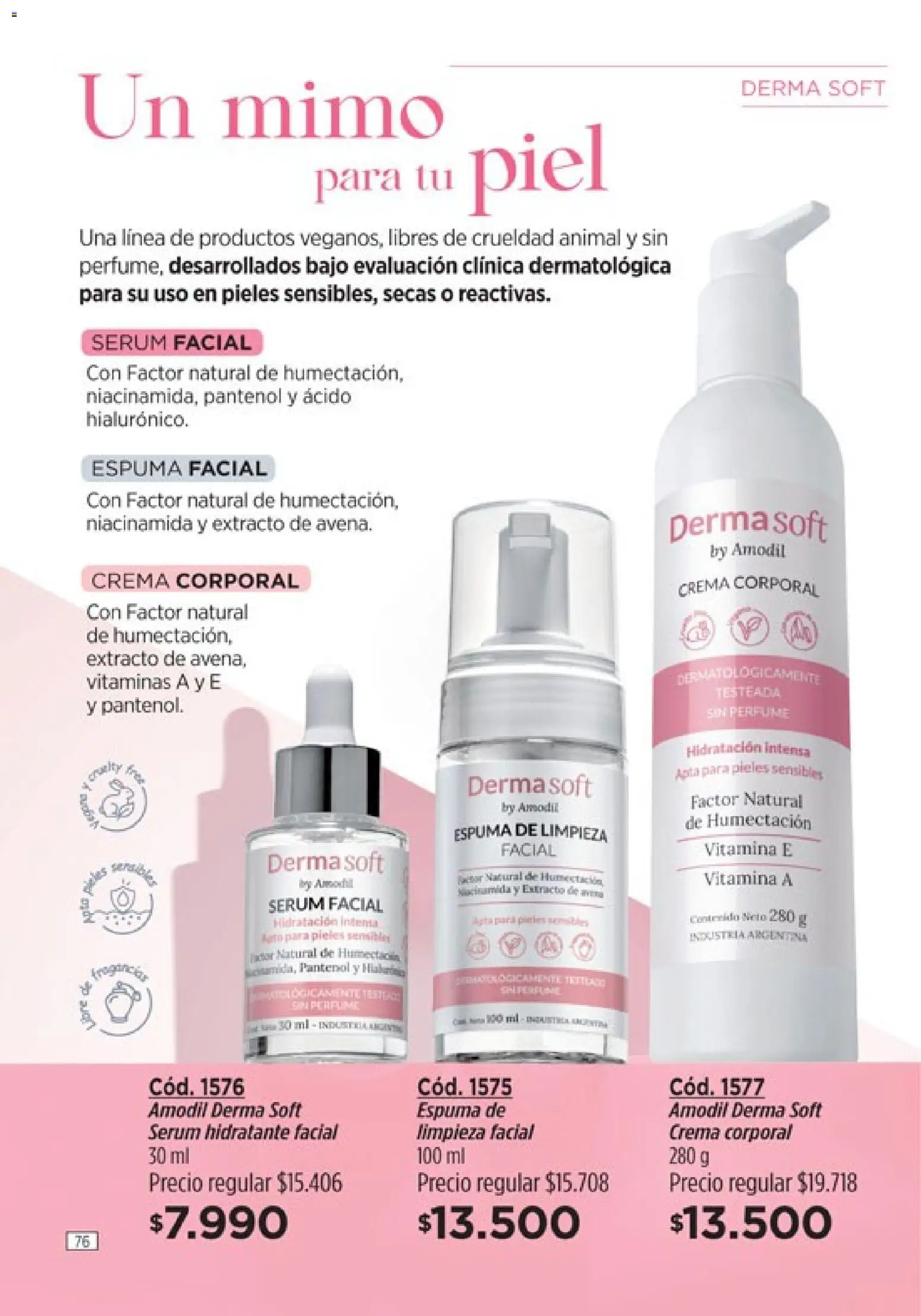 Catálogo Amodil Campaña 2 │ válido desde el 01.02.2026 | Página: 76 | Productos: Vitaminas, Perfume, Serum, Crema